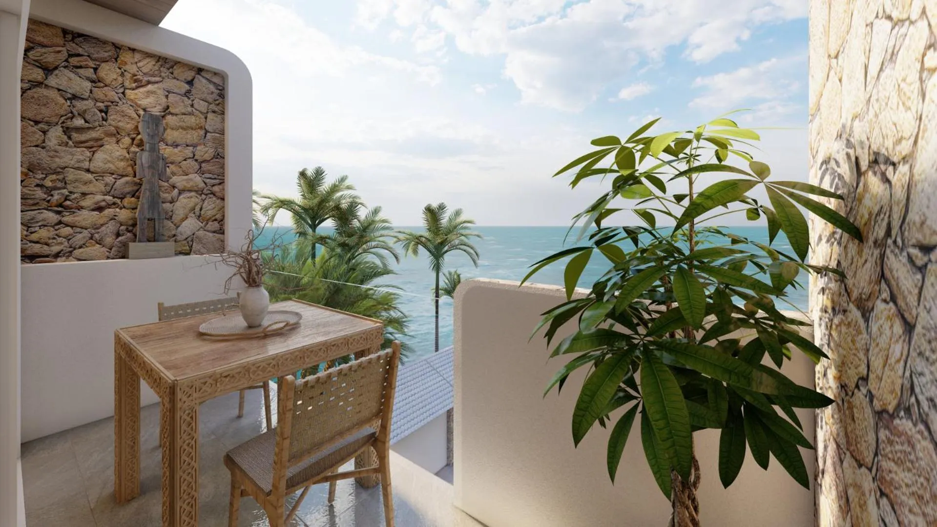 Balcony/Terrace in So KohKoon Beach Resort