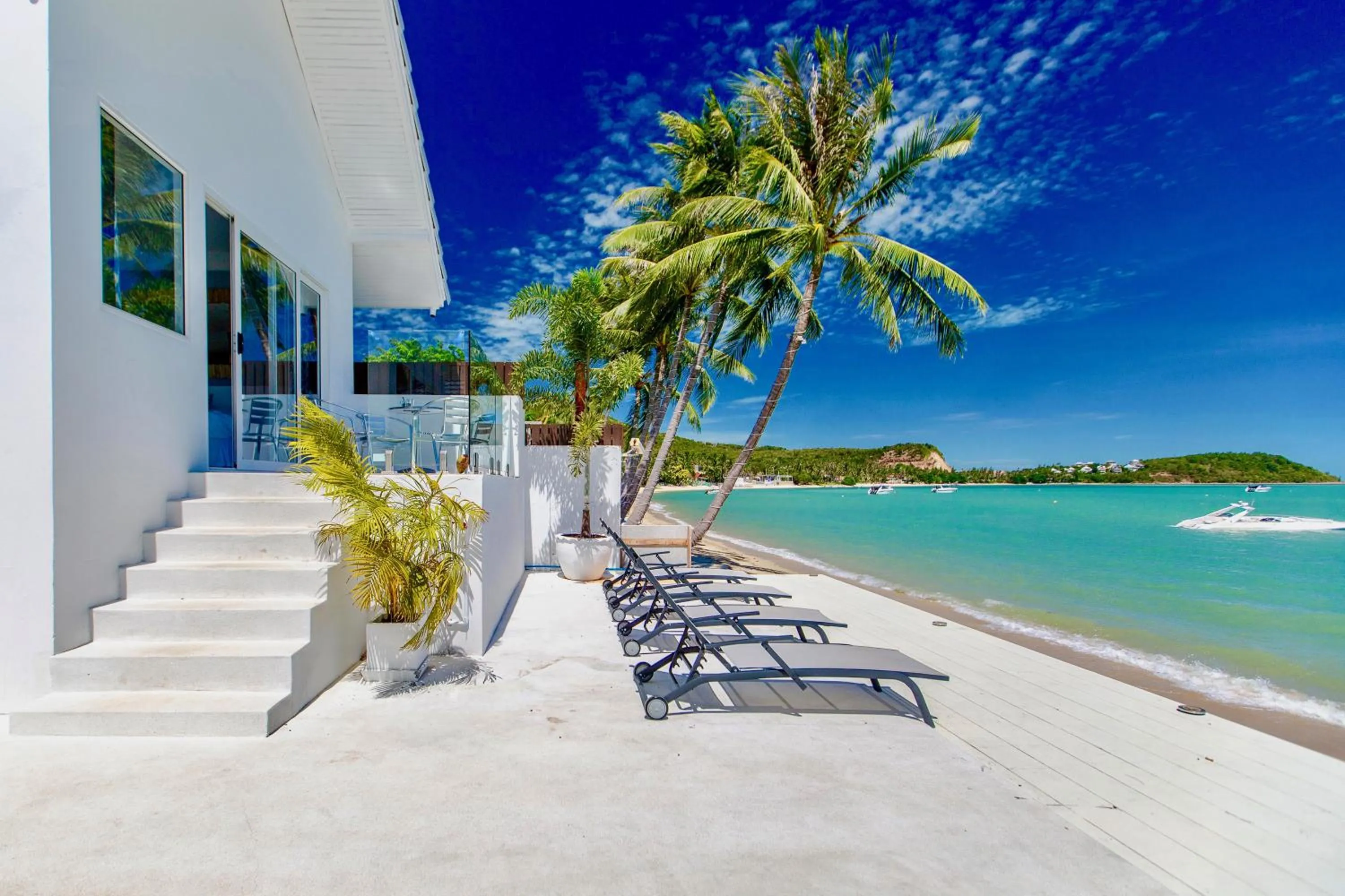 Patio in So KohKoon Beach Resort