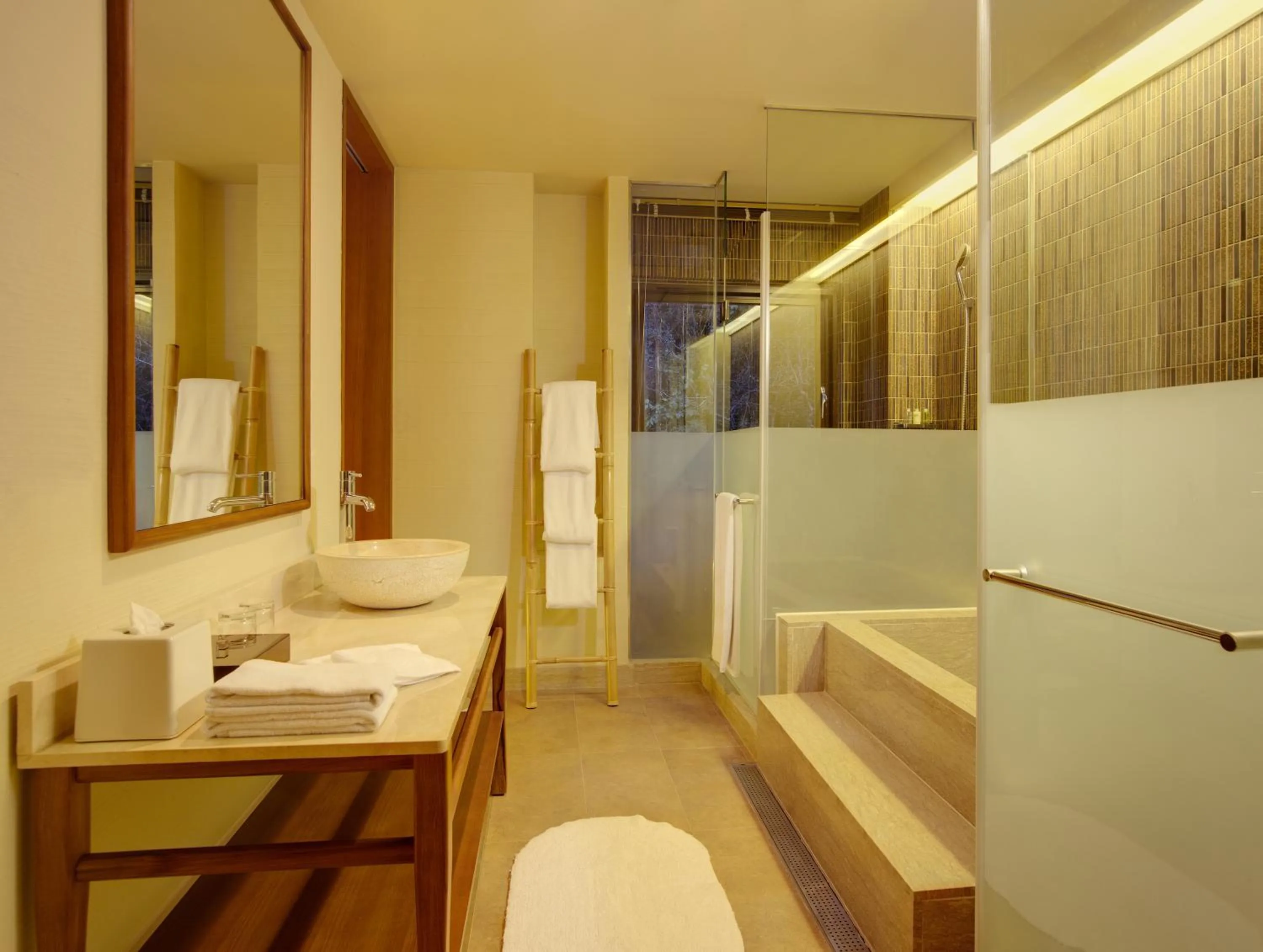 Bathroom in Silks Place Taroko Hotel