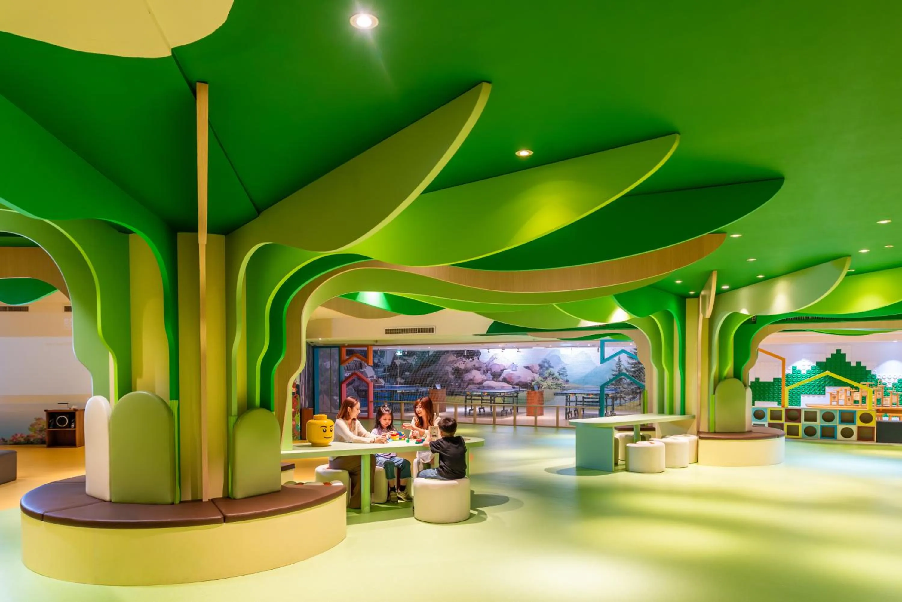 Children play ground in Silks Place Taroko Hotel