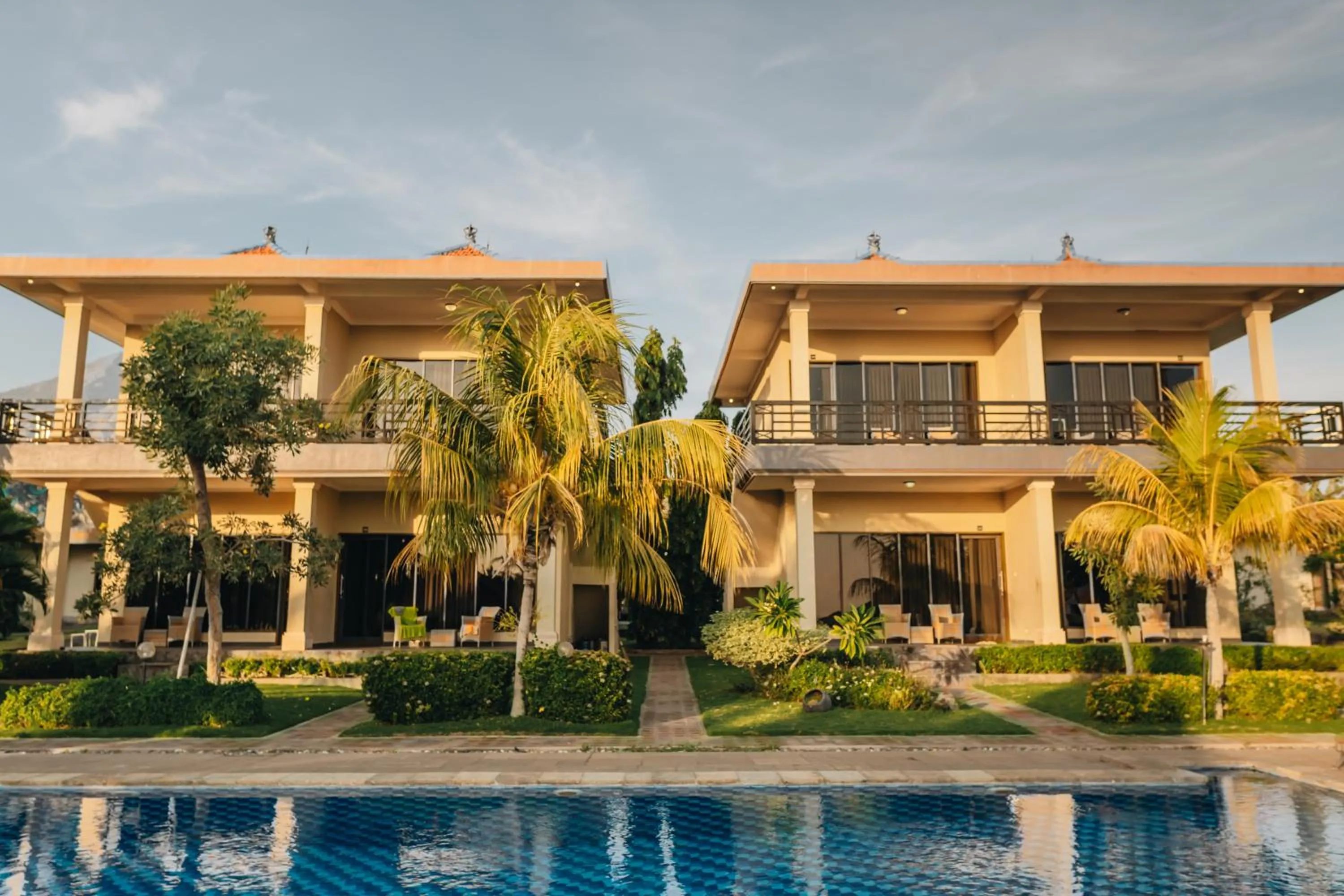 Property building in Ocean View Tulamben Dive & Resort