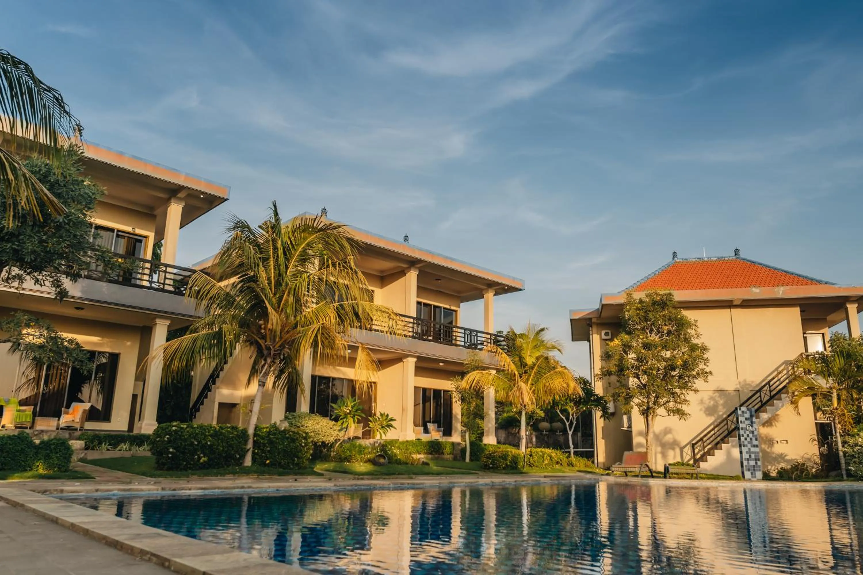 Property building in Ocean View Tulamben Dive & Resort