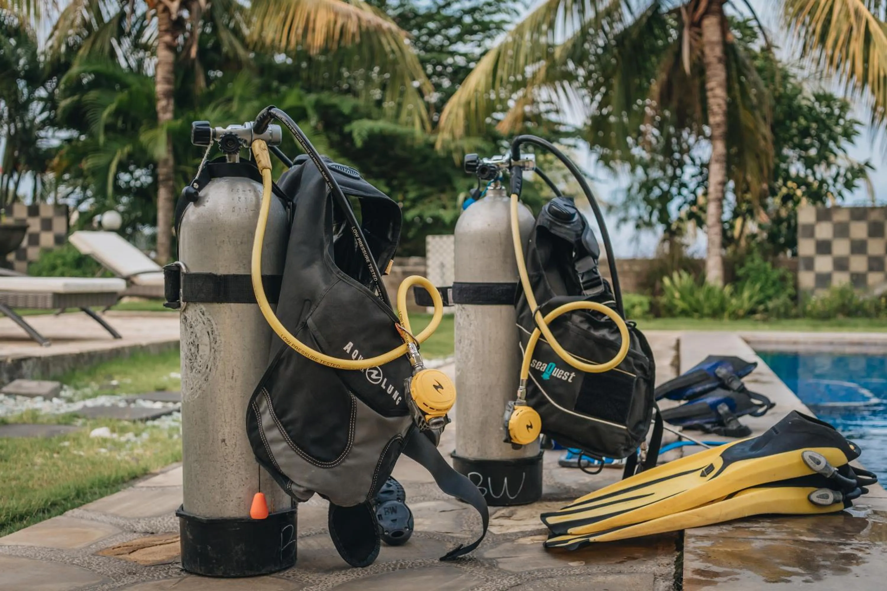 Diving in Ocean View Tulamben Dive & Resort