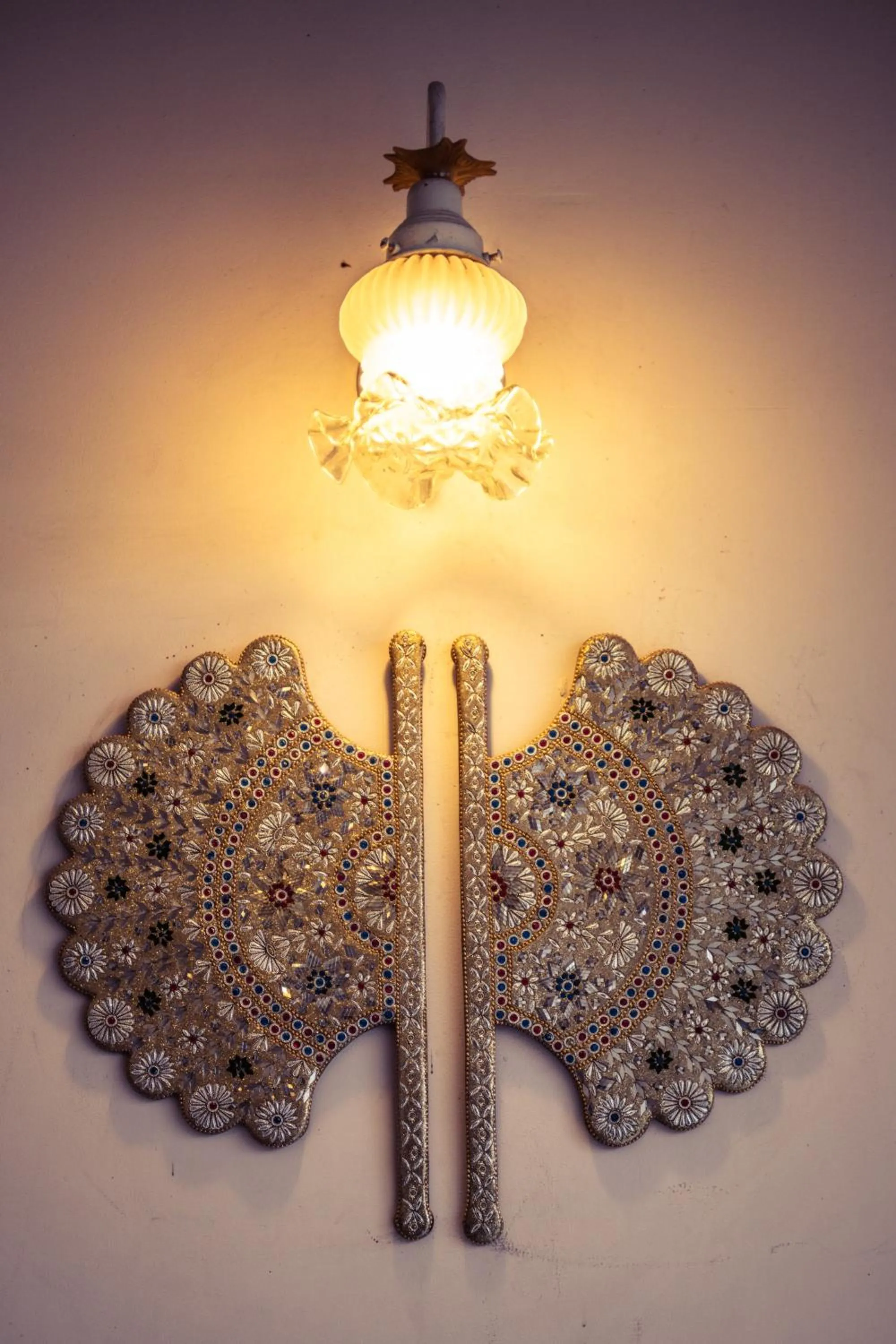 Decorative detail in Hotel Jai Niwas