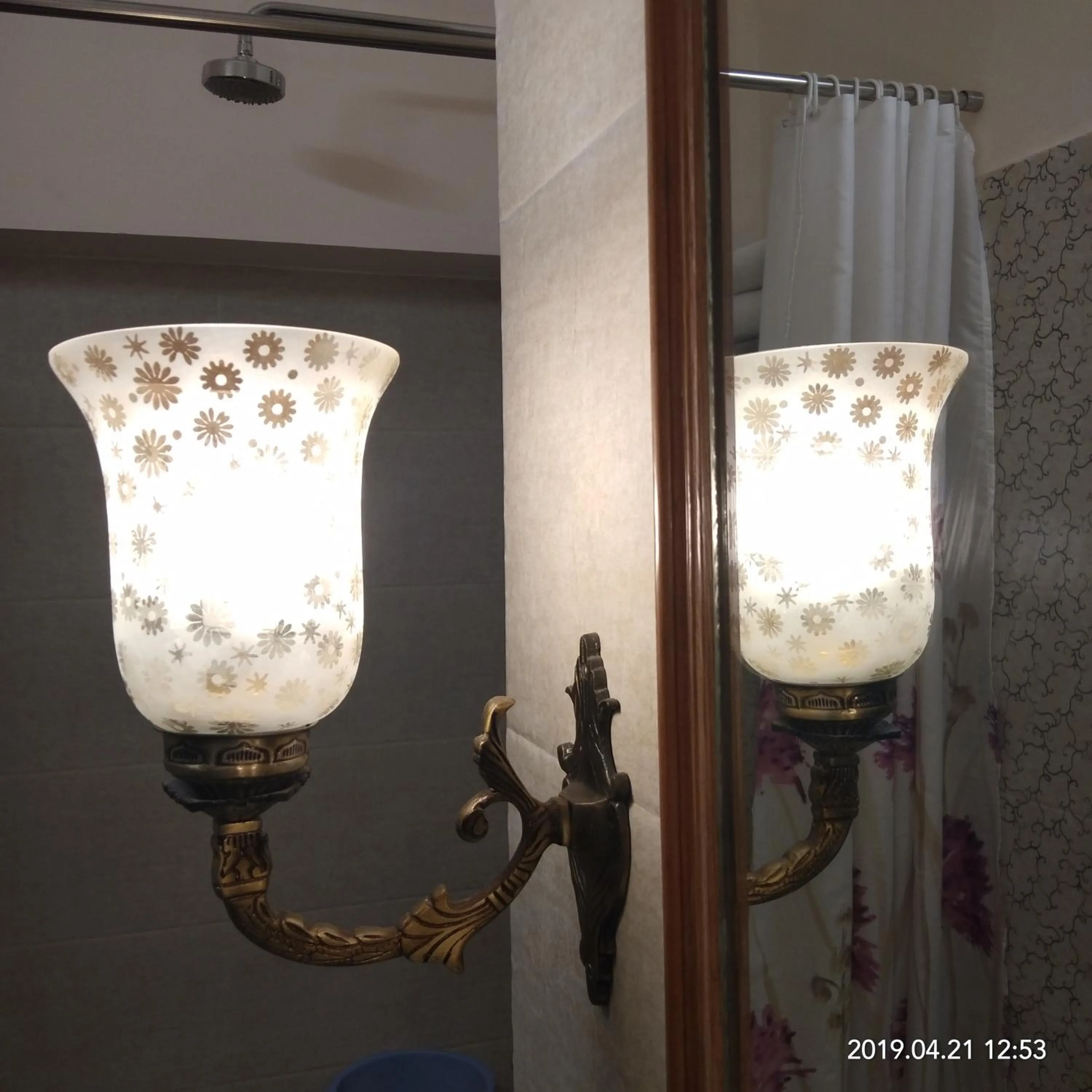 Decorative detail in Hotel Jai Niwas