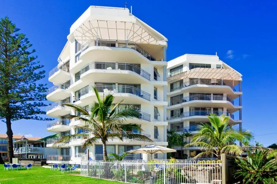 Property building in Oceanside Resort - Absolute Beachfront Apartments