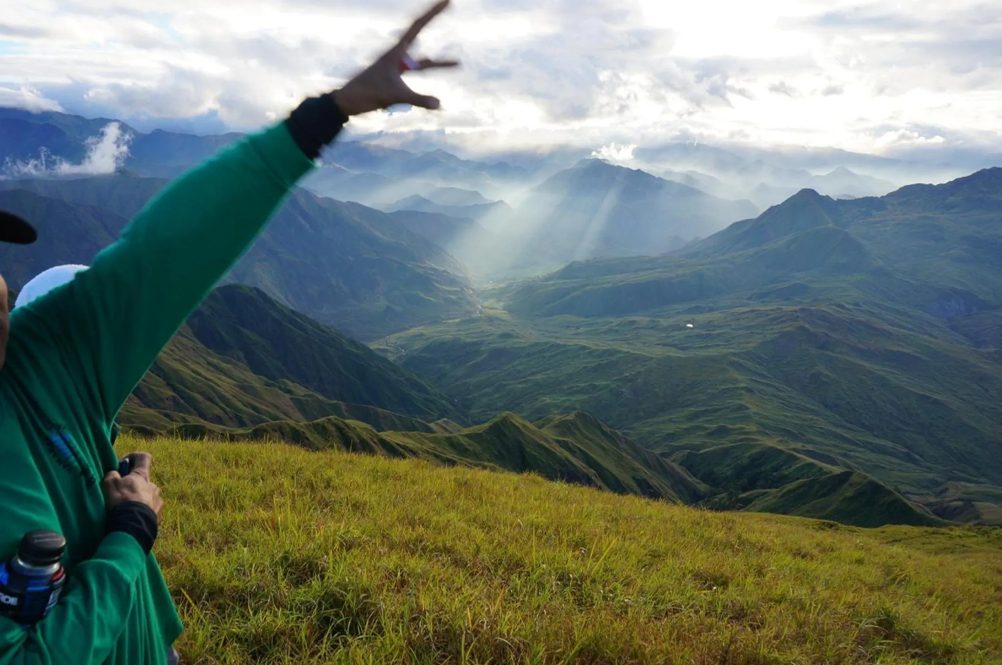 Hiking in Sablayan Gustav's Place Silver Beach Dive Resort