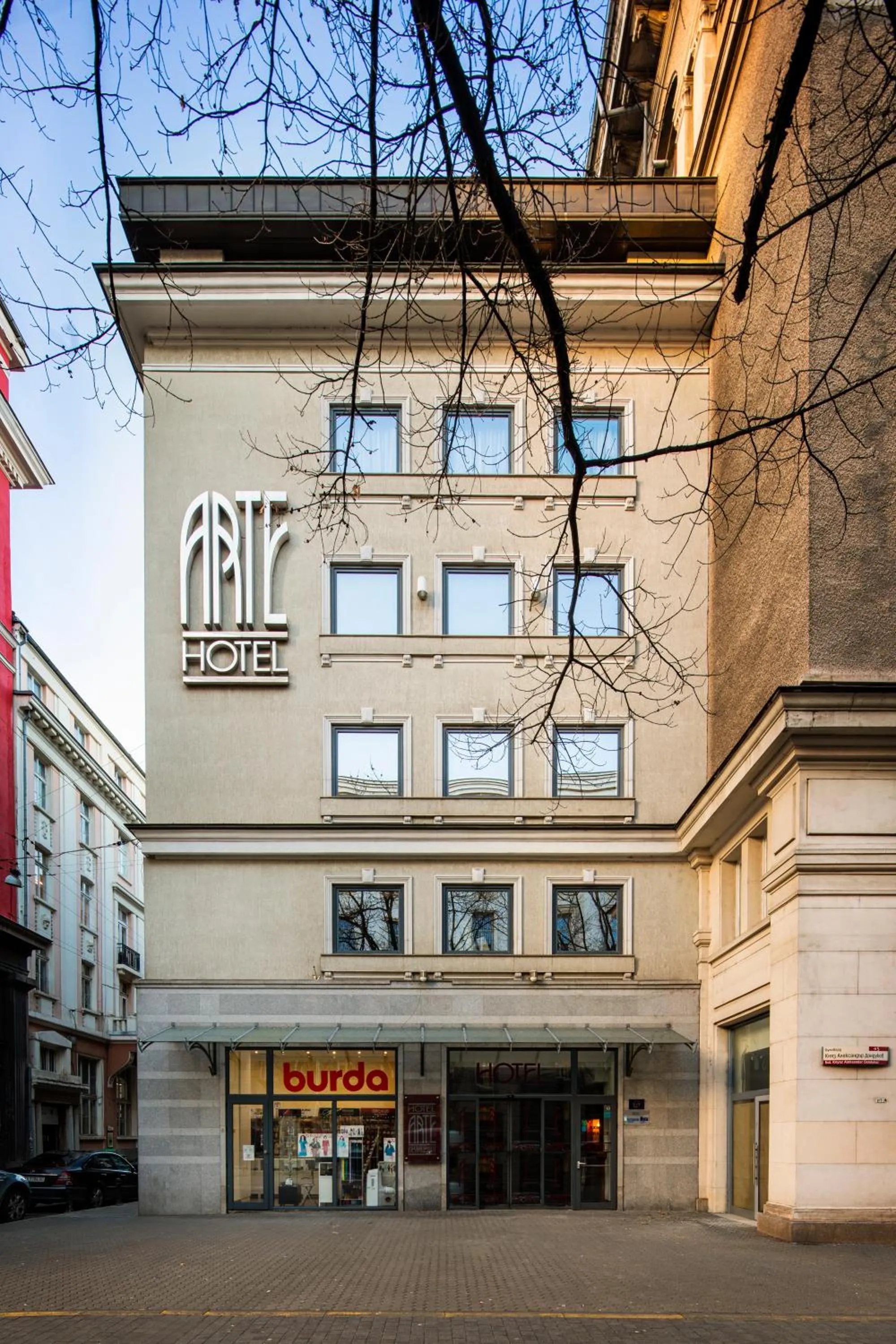 Property building in Arte Sofia Hotel