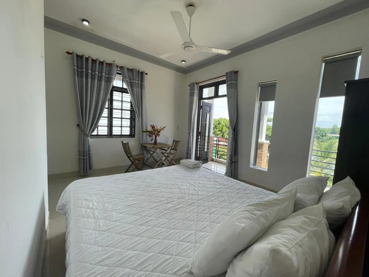 Bed in Hoi An Corn Riverside Villa