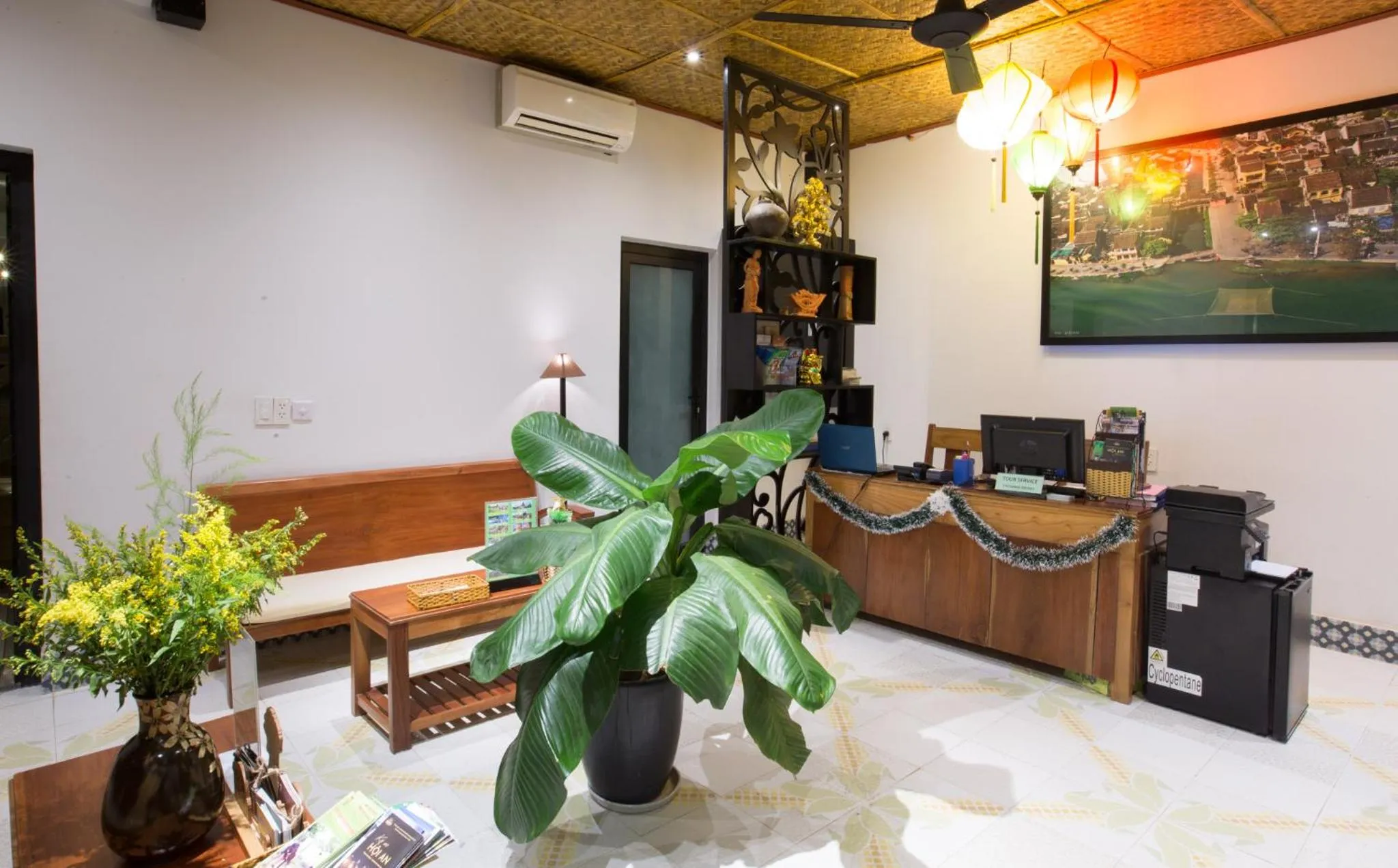 Lobby or reception in Hoi An Corn Riverside Villa