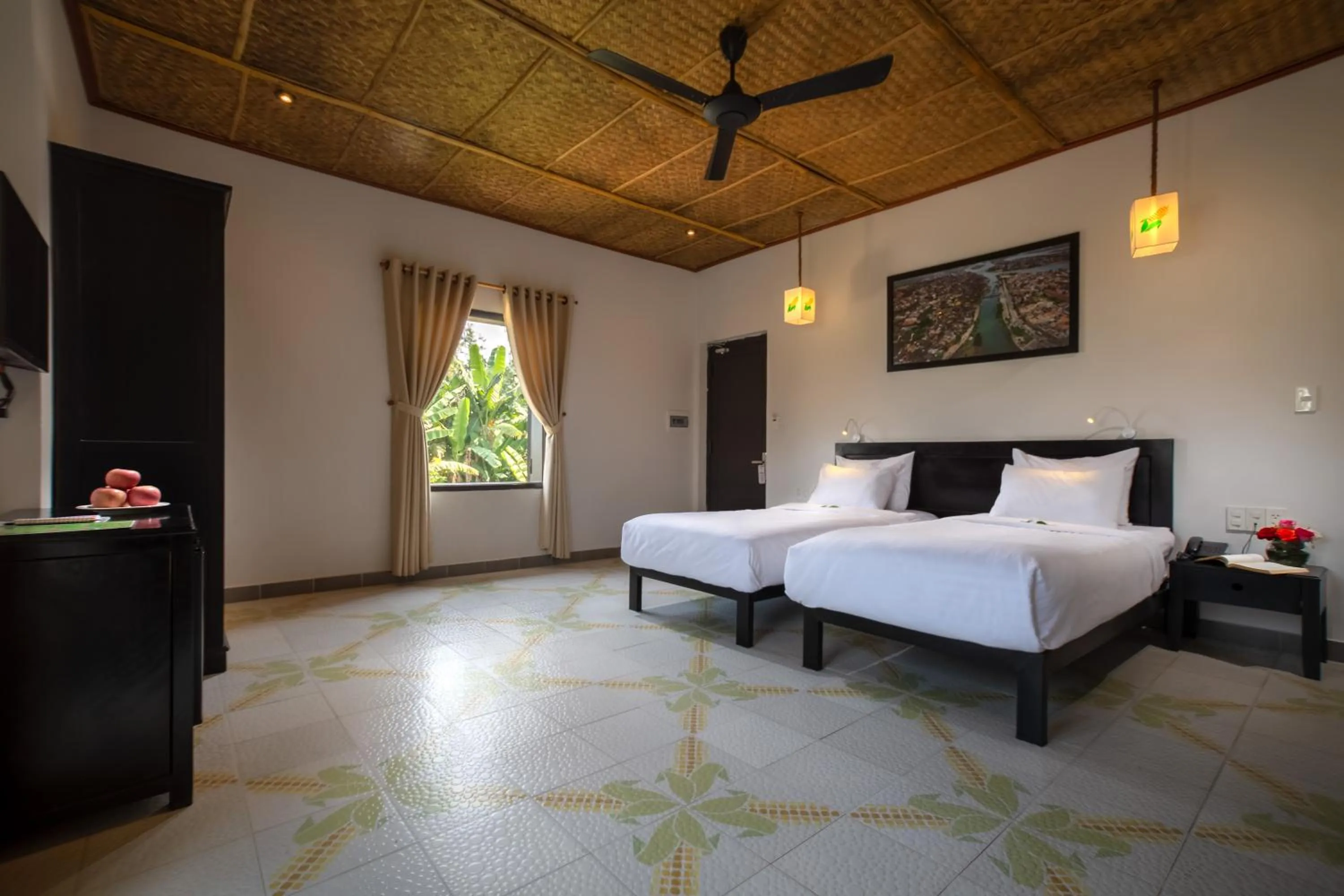 Bedroom, Bed in Hoi An Corn Riverside Villa