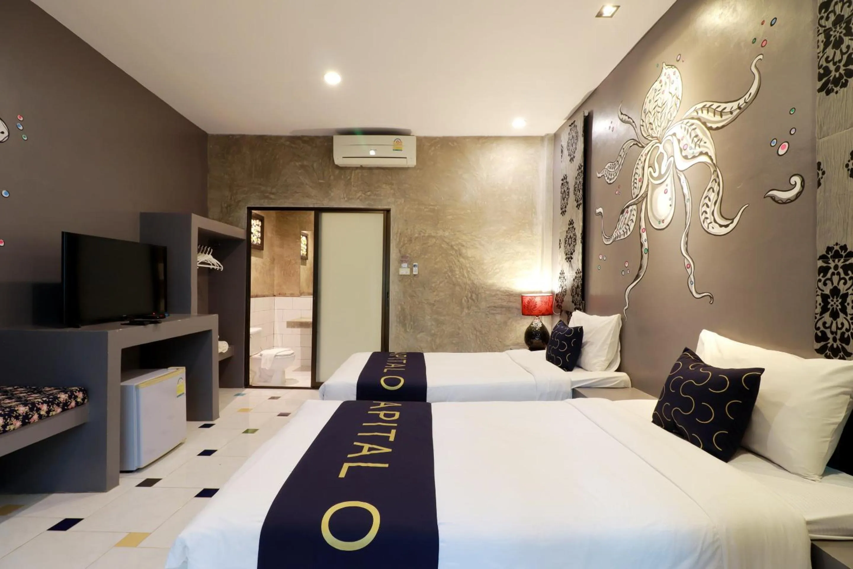 Bedroom, Bed in Capital O 464 At Nata Chiangmai Chic Jungle