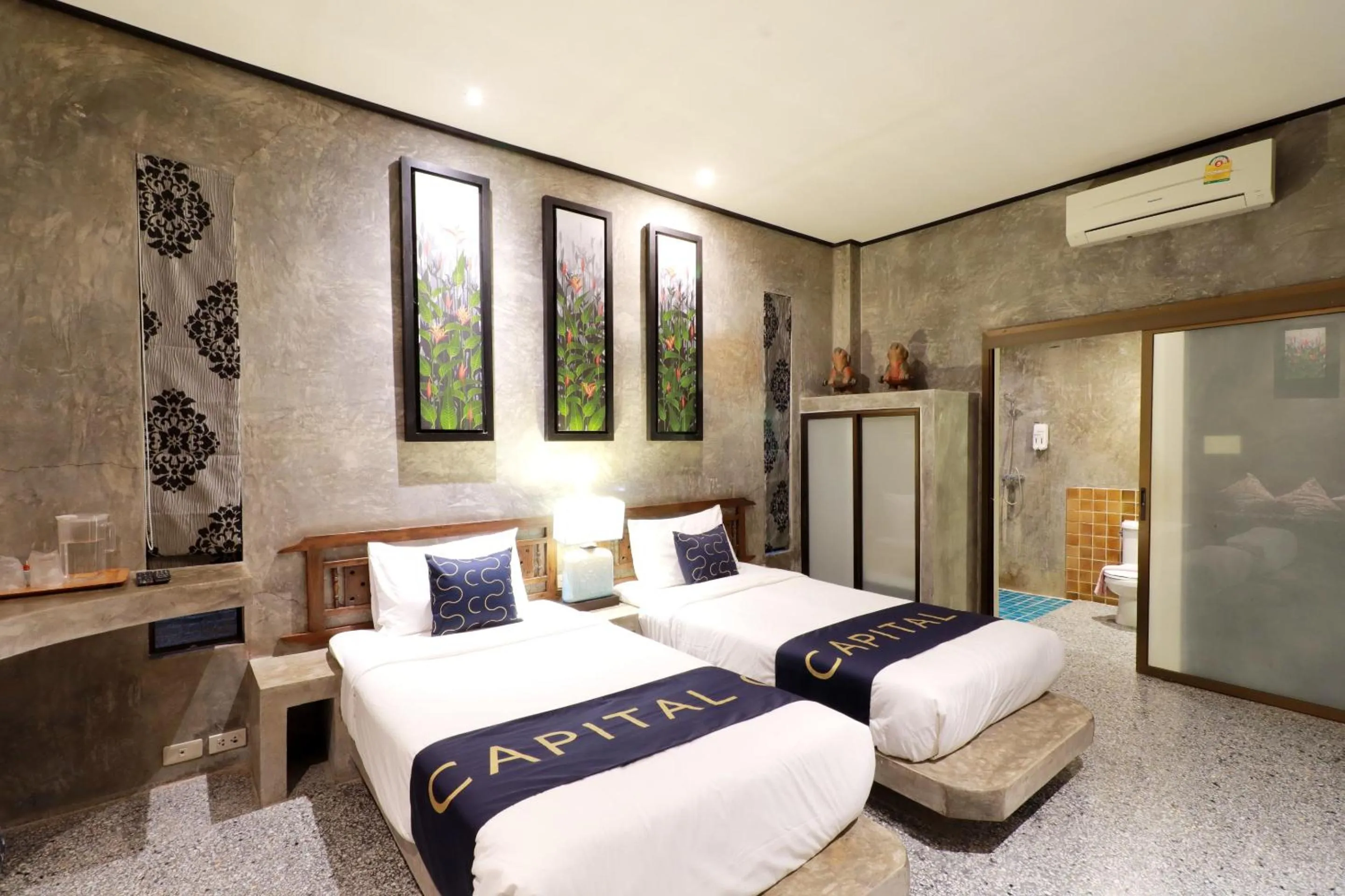 Bedroom, Bed in Capital O 464 At Nata Chiangmai Chic Jungle
