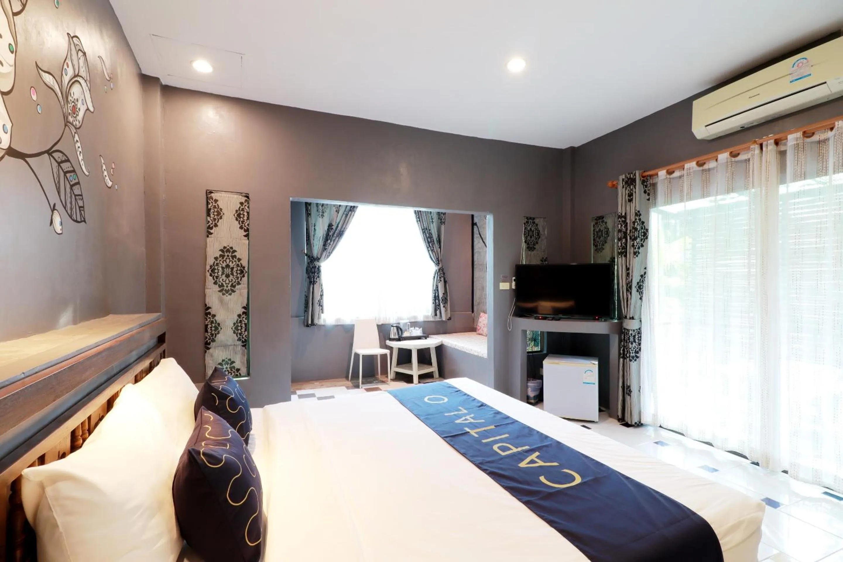 Bedroom, Bed in Capital O 464 At Nata Chiangmai Chic Jungle