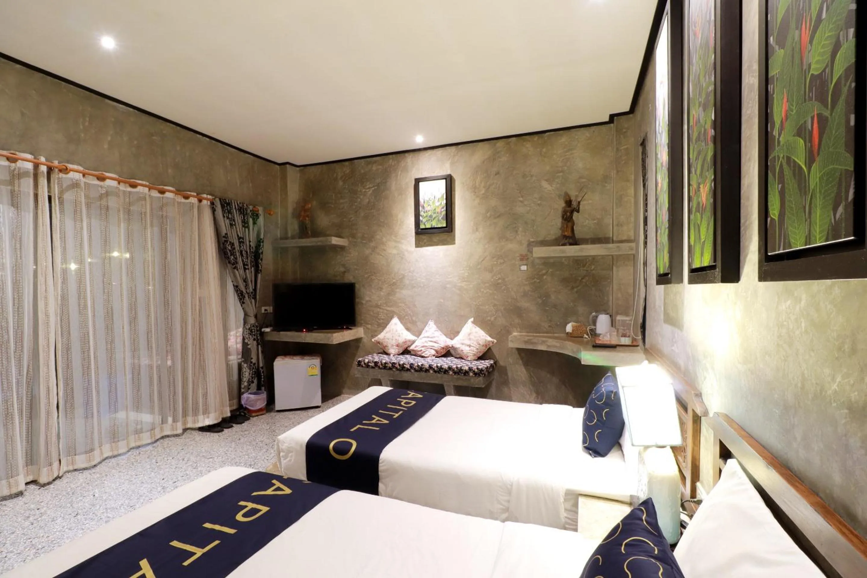Bedroom, Bed in Capital O 464 At Nata Chiangmai Chic Jungle