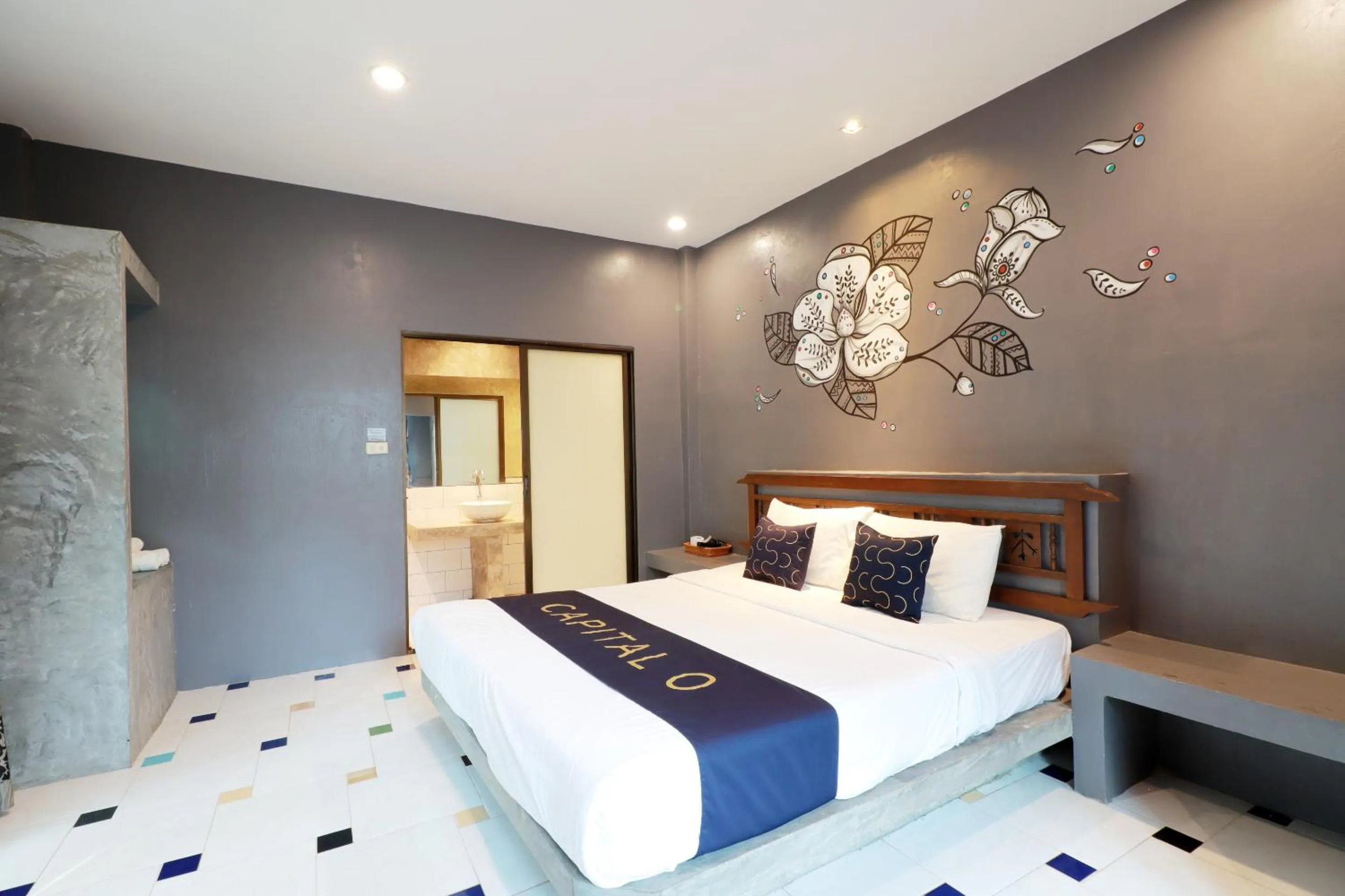 Bedroom, Bed in Capital O 464 At Nata Chiangmai Chic Jungle