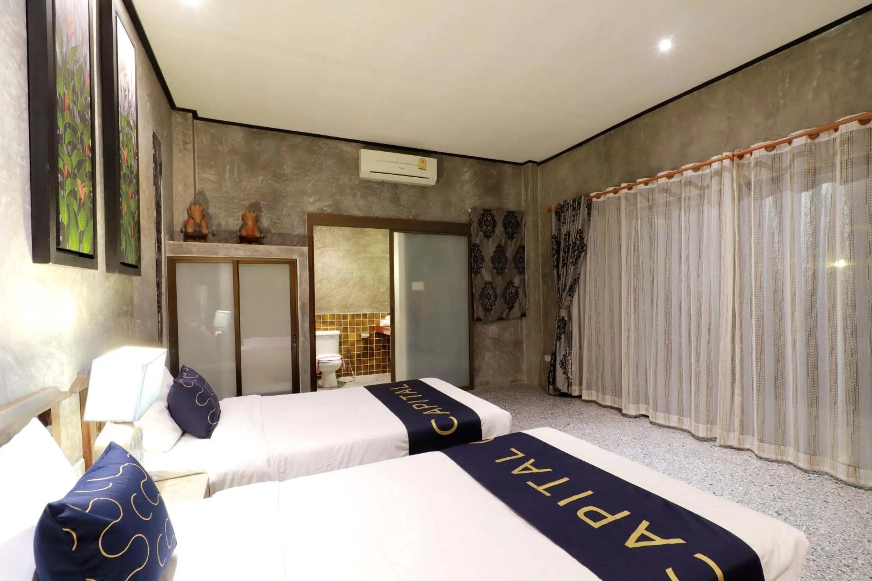 Bedroom, Bed in Capital O 464 At Nata Chiangmai Chic Jungle