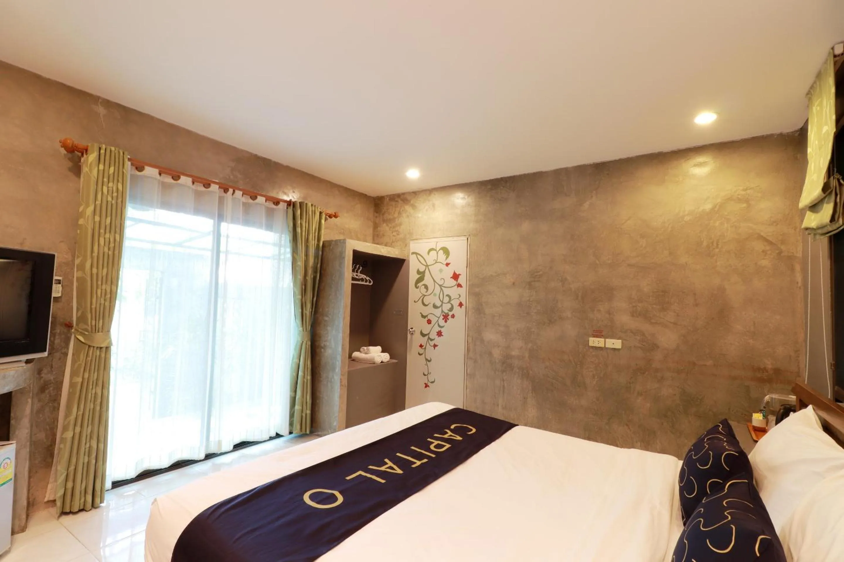 Bedroom, Bed in Capital O 464 At Nata Chiangmai Chic Jungle