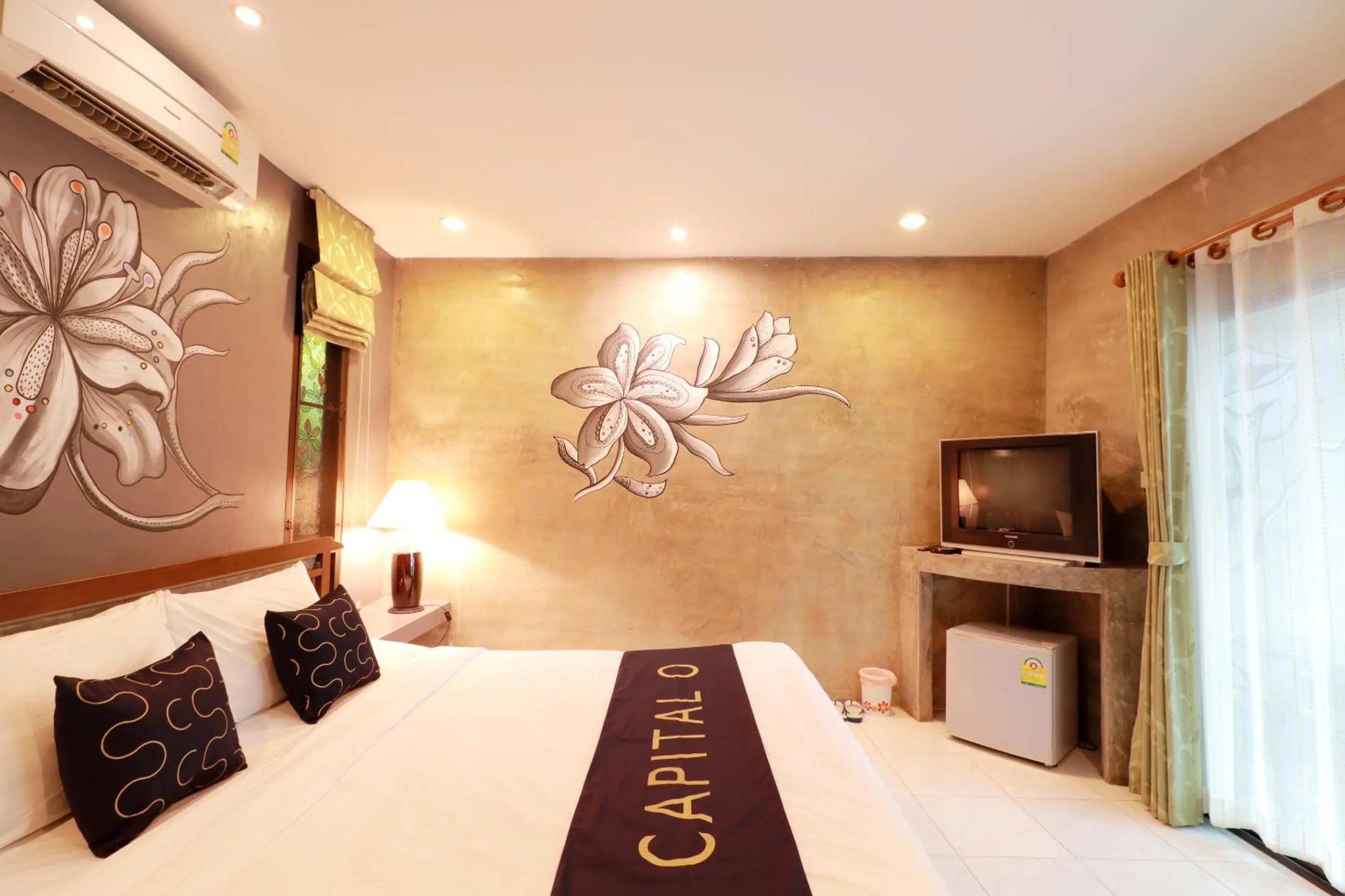 Bedroom, Bed in Capital O 464 At Nata Chiangmai Chic Jungle