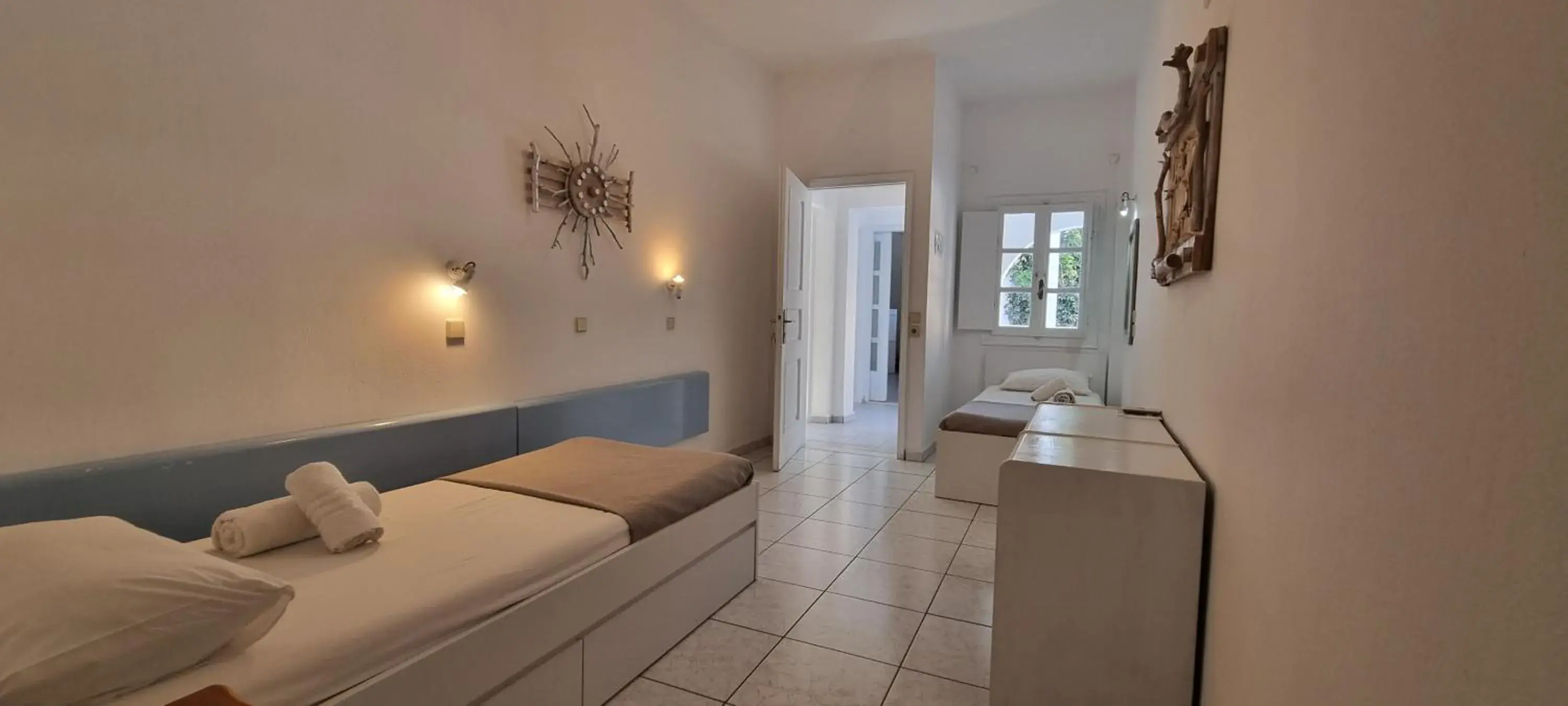 Twin Room in ALMA THERA Boutique Rooms - Perissa Santorini Twin Room in ALMA THERA Boutique Rooms - Perissa Santorini