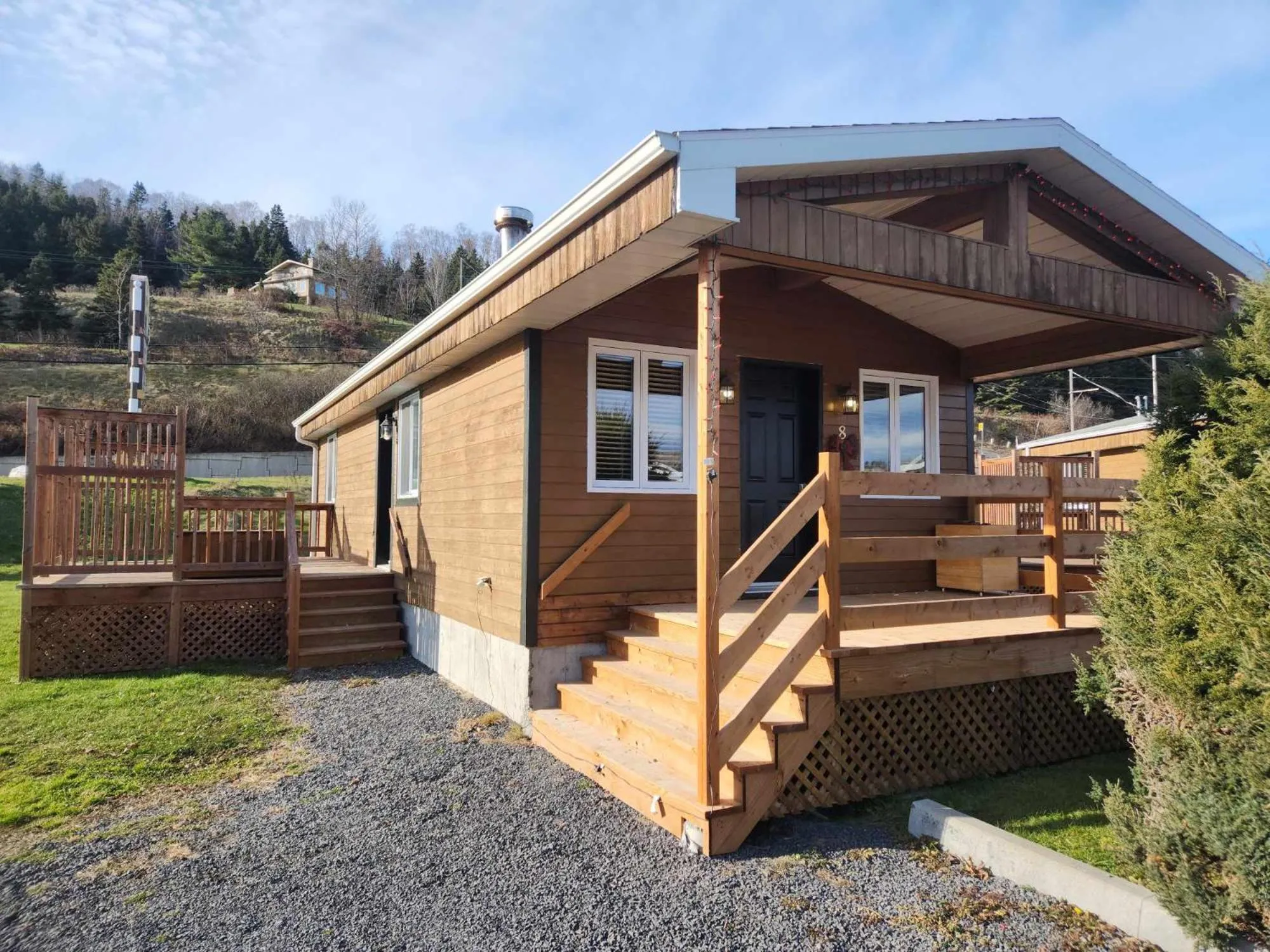 Natural landscape in Motel Le Riviera