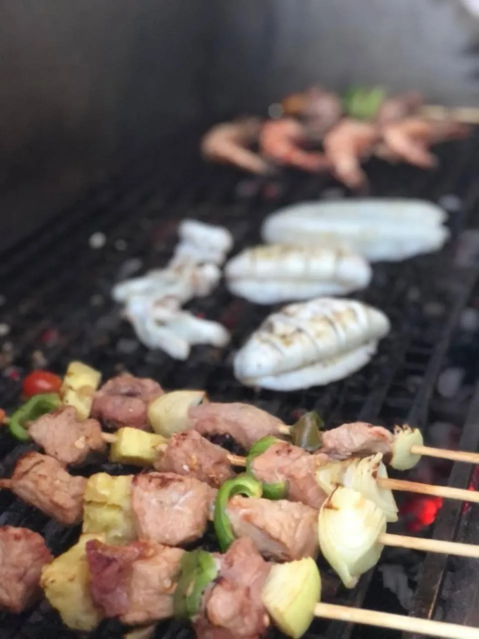 BBQ facilities in Thapwarin Resort - Green Hotel