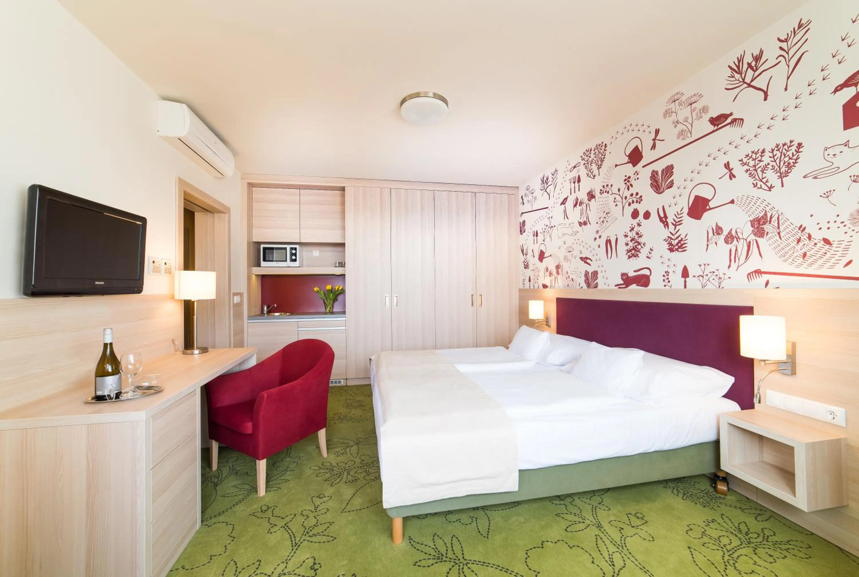 Photo of the whole room, Bed in Kolping Family Resort