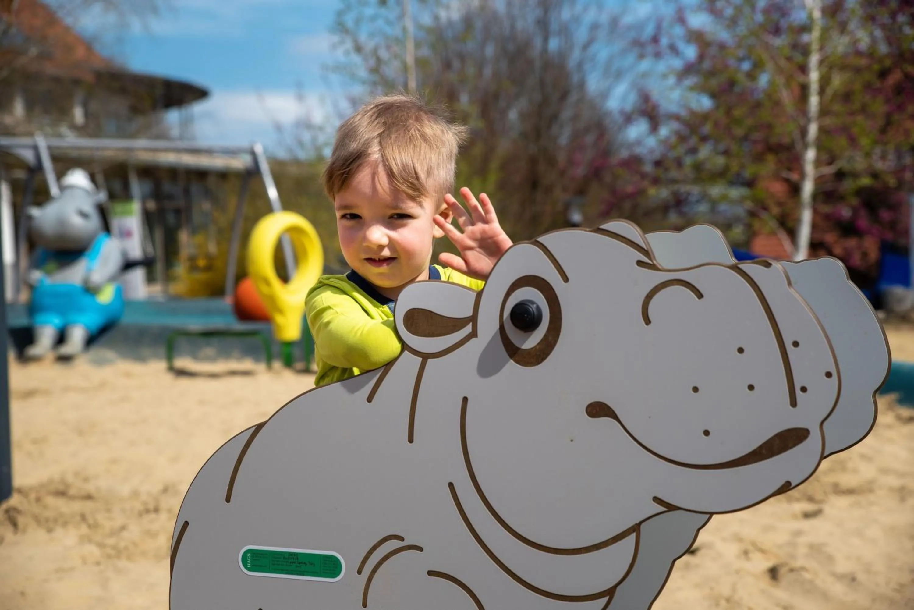 Children play ground in Kolping Family Resort