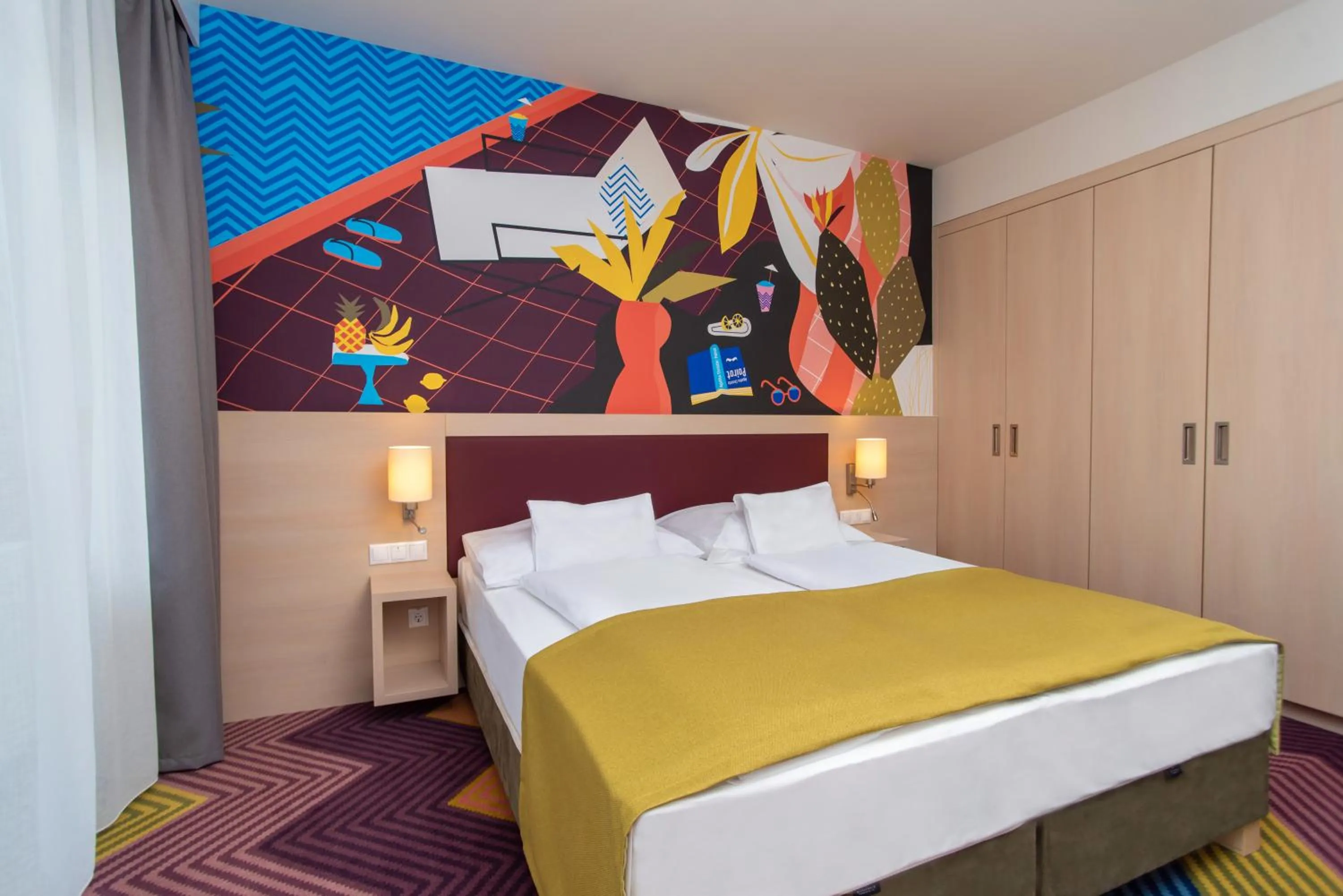 Bedroom, Bed in Kolping Family Resort