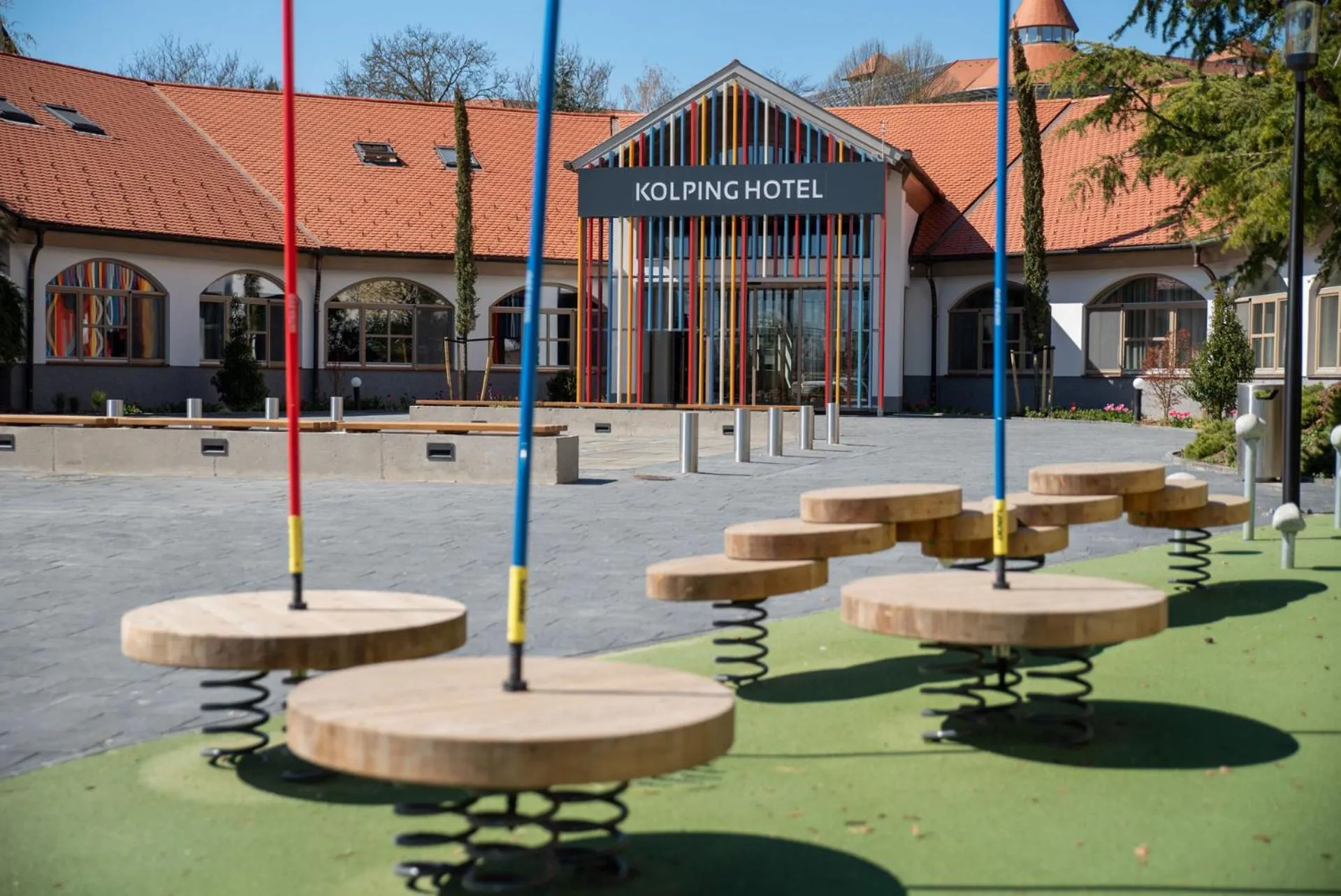 Facade/entrance in Kolping Family Resort