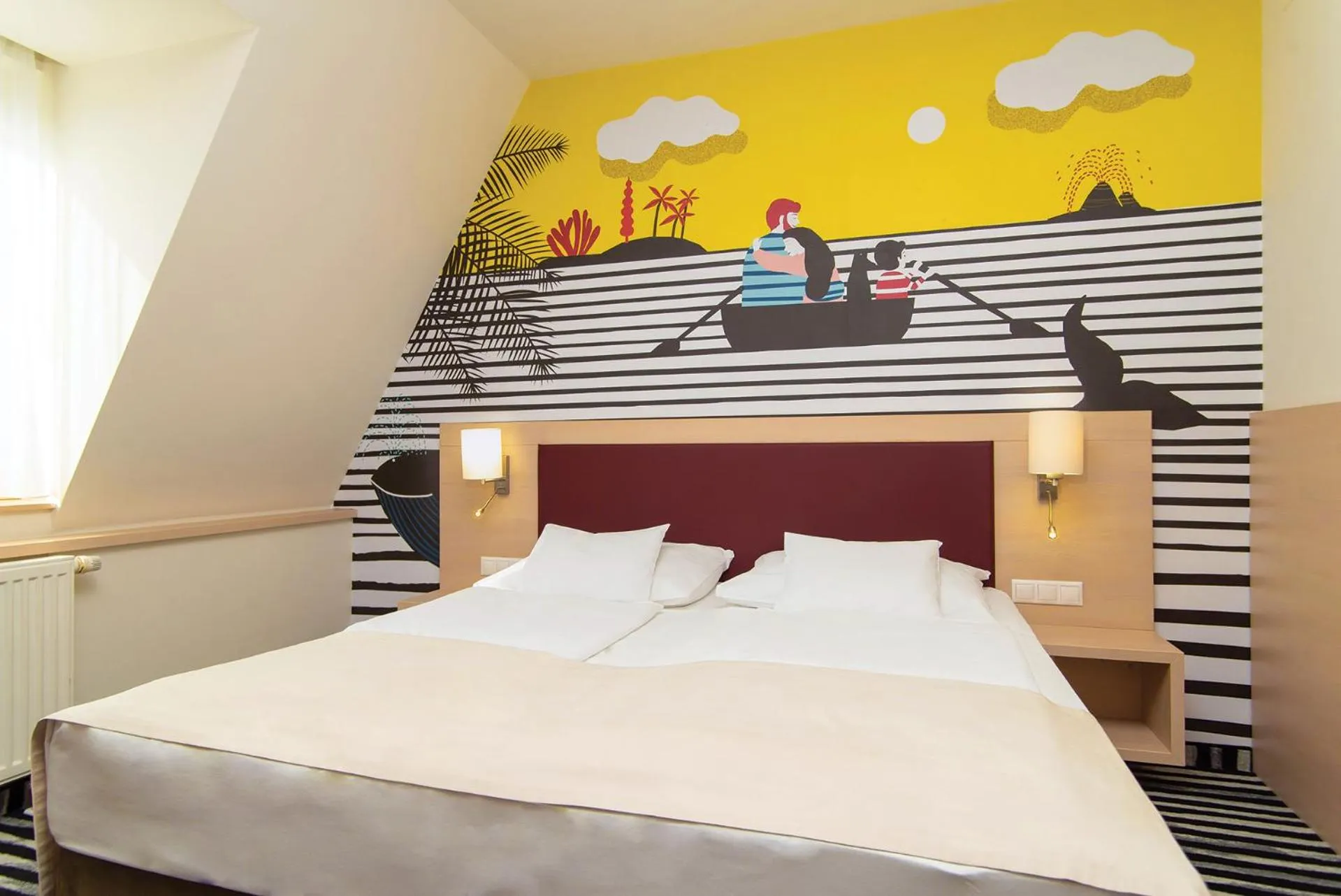 Bedroom, Bed in Kolping Family Resort