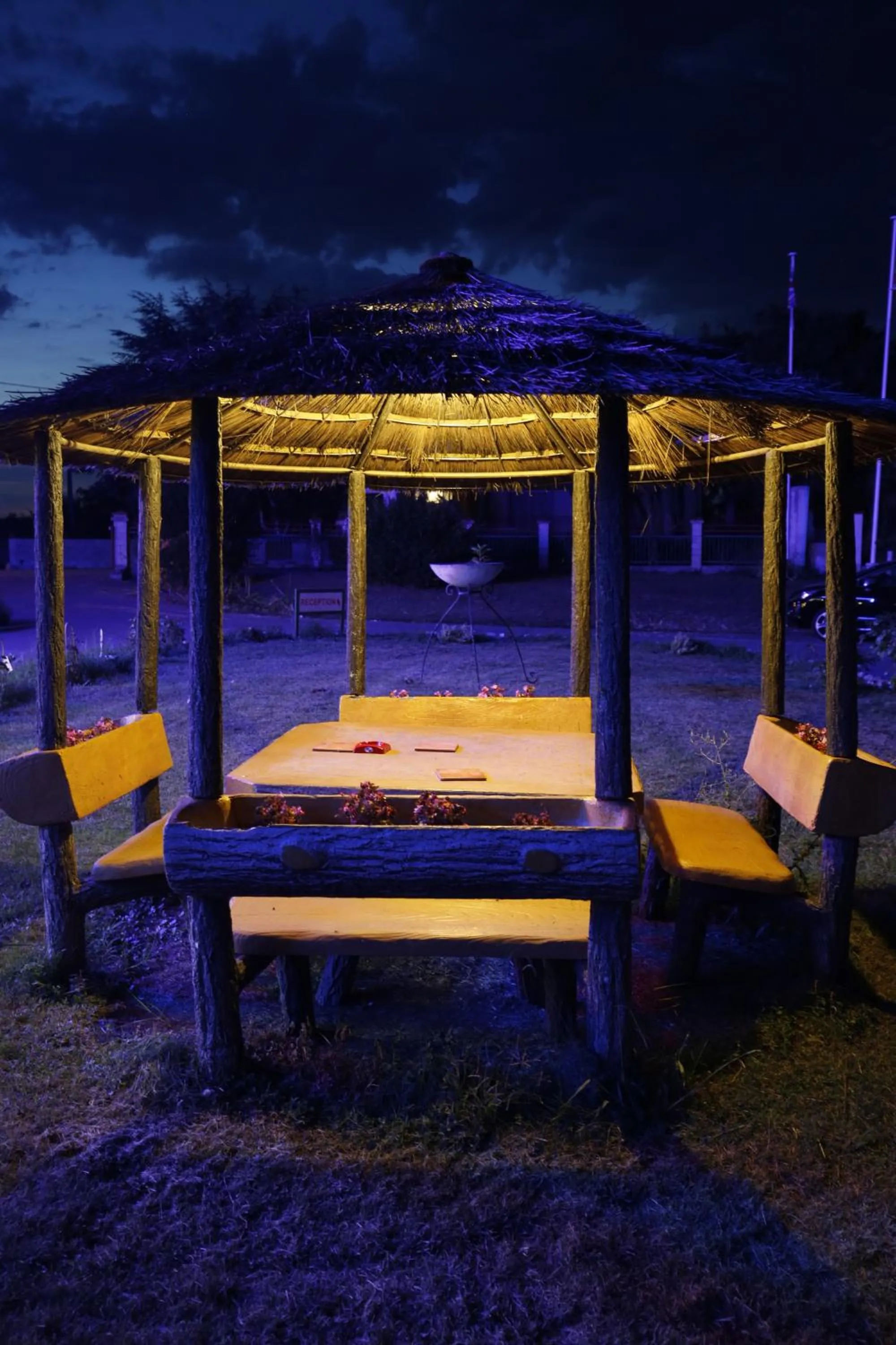 Balcony/Terrace in Hôtel La Rocade