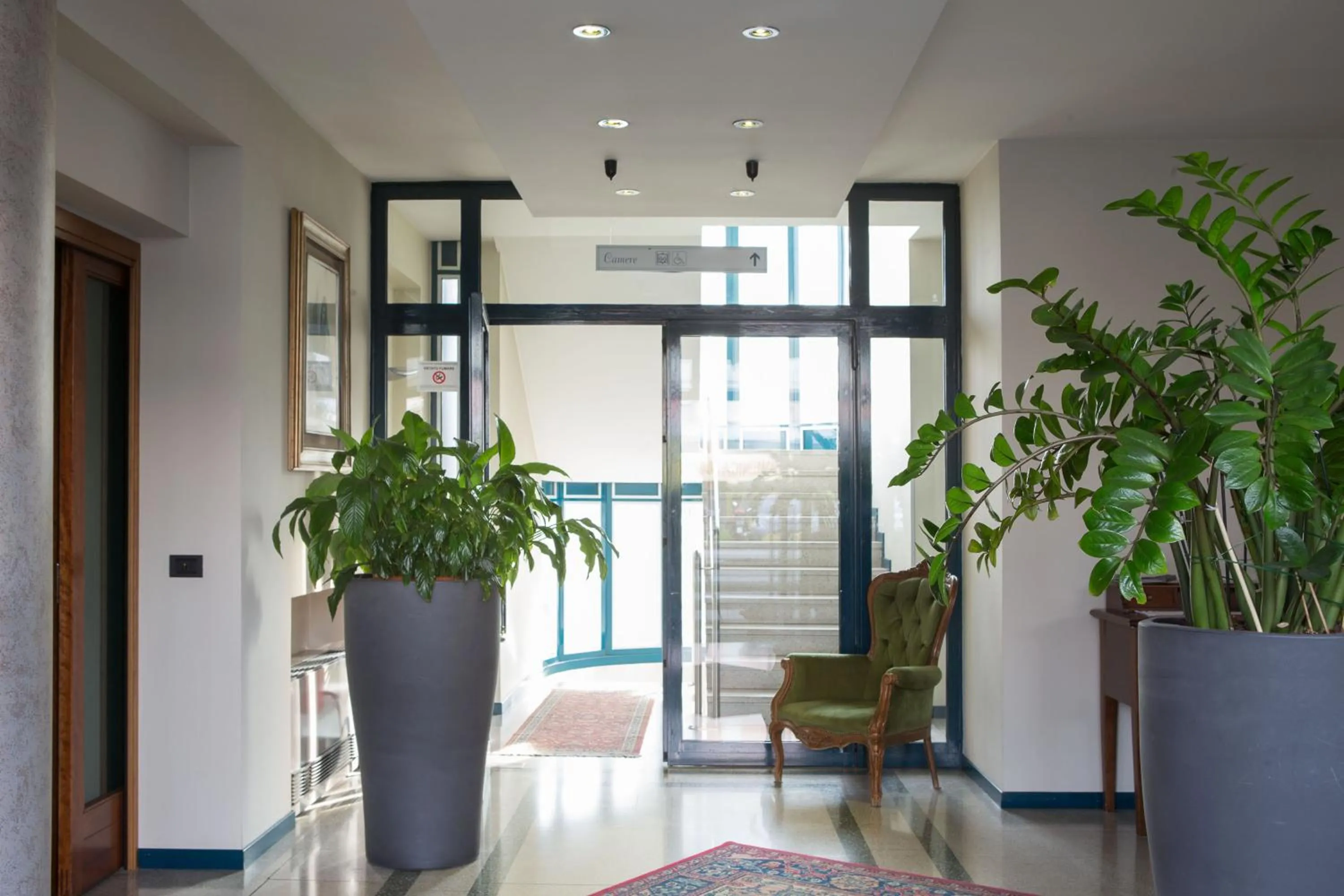 Lobby or reception in Hotel La Cascata