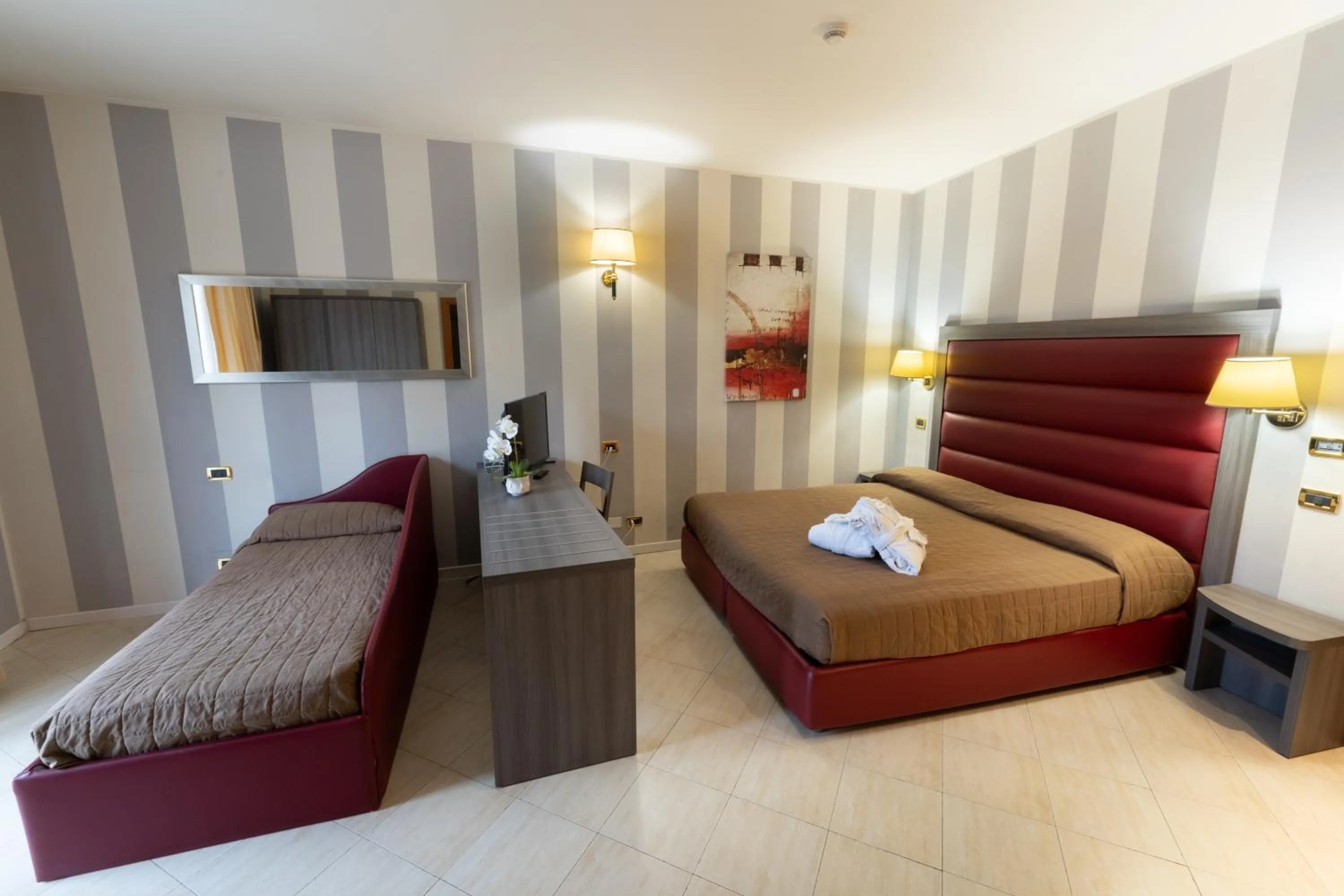 Bed in Grand Hotel Elite