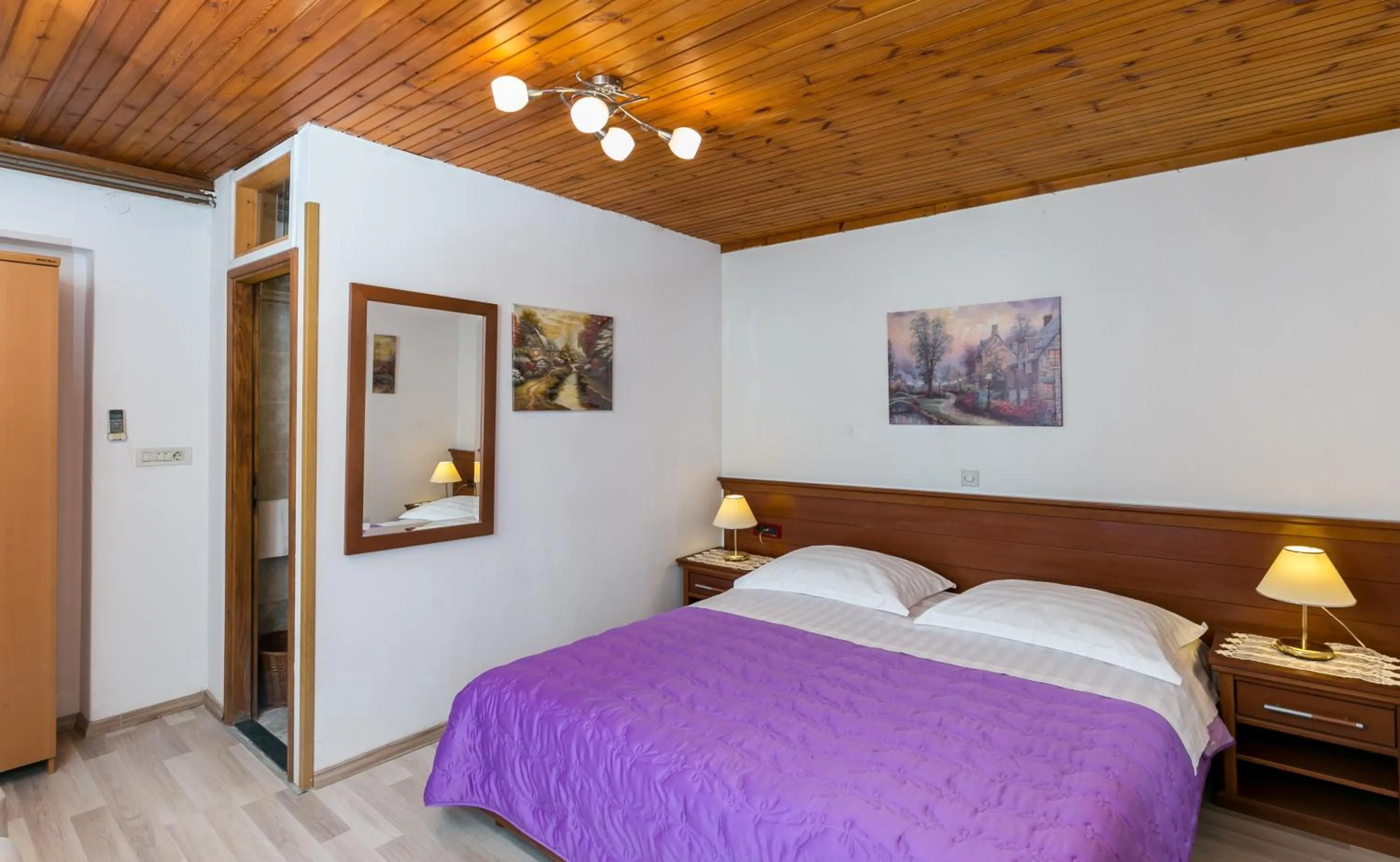 Bed in Kusalo Guesthouse