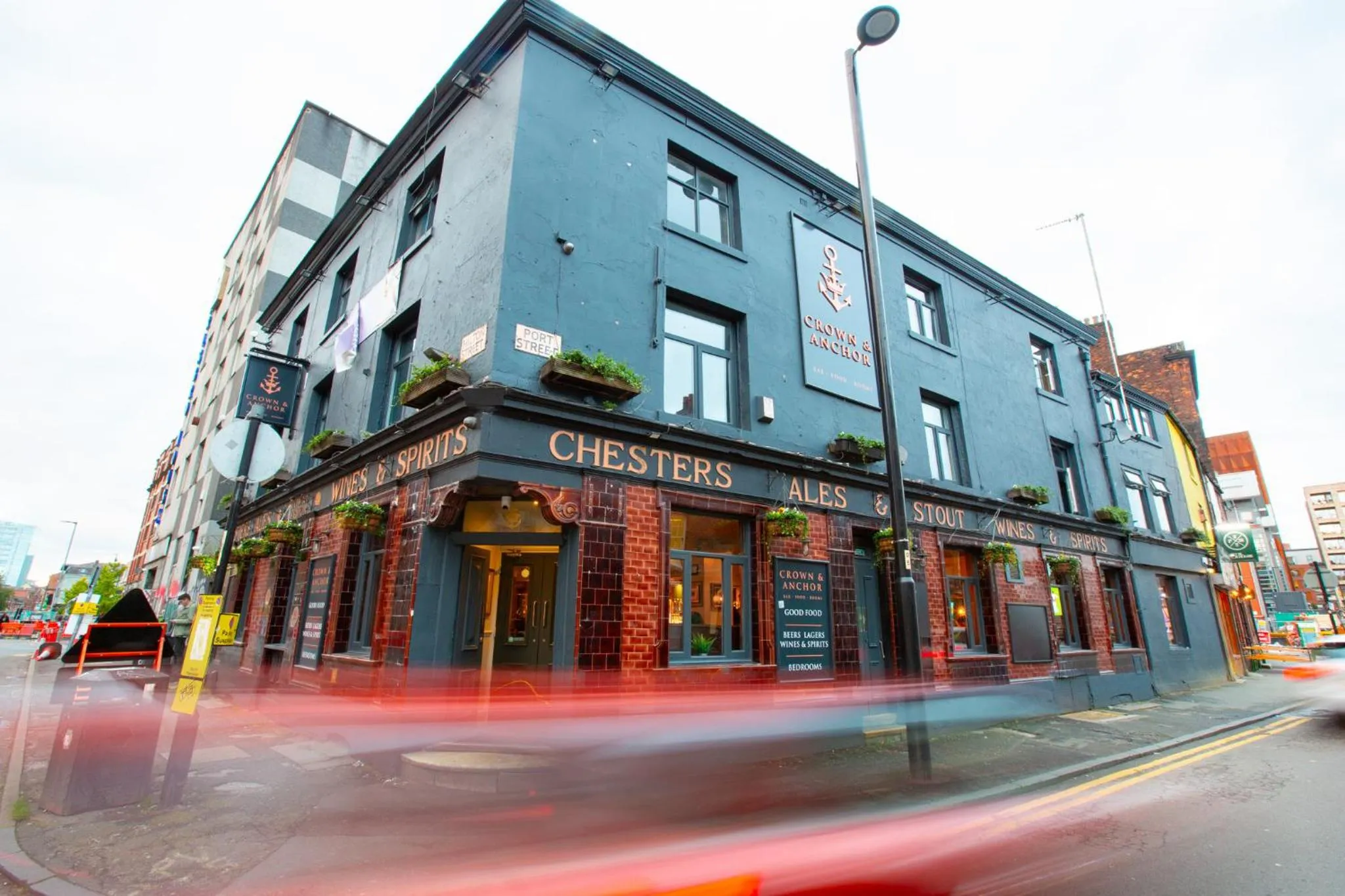 Bedroom in The Crown & Anchor