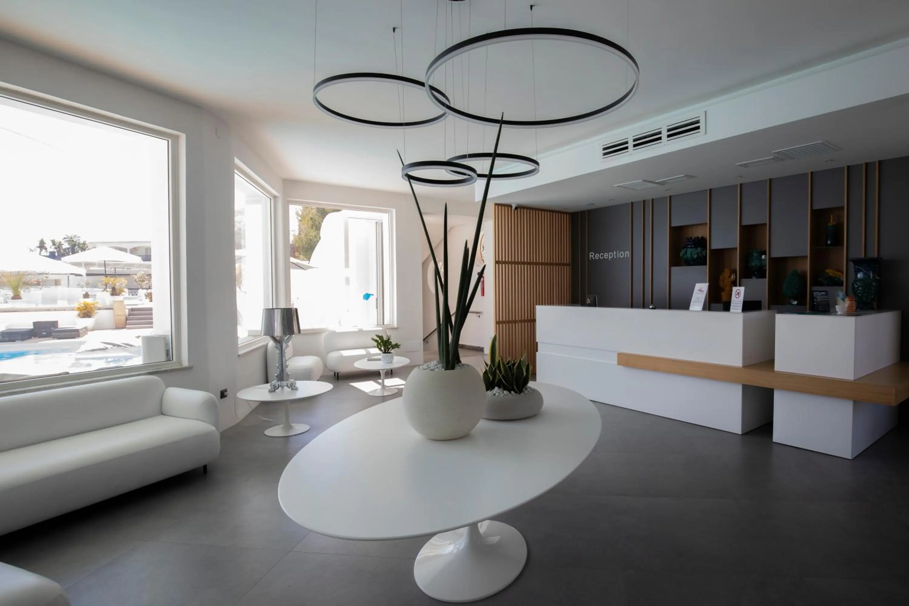 Lobby or reception in Hotel Sporting Club