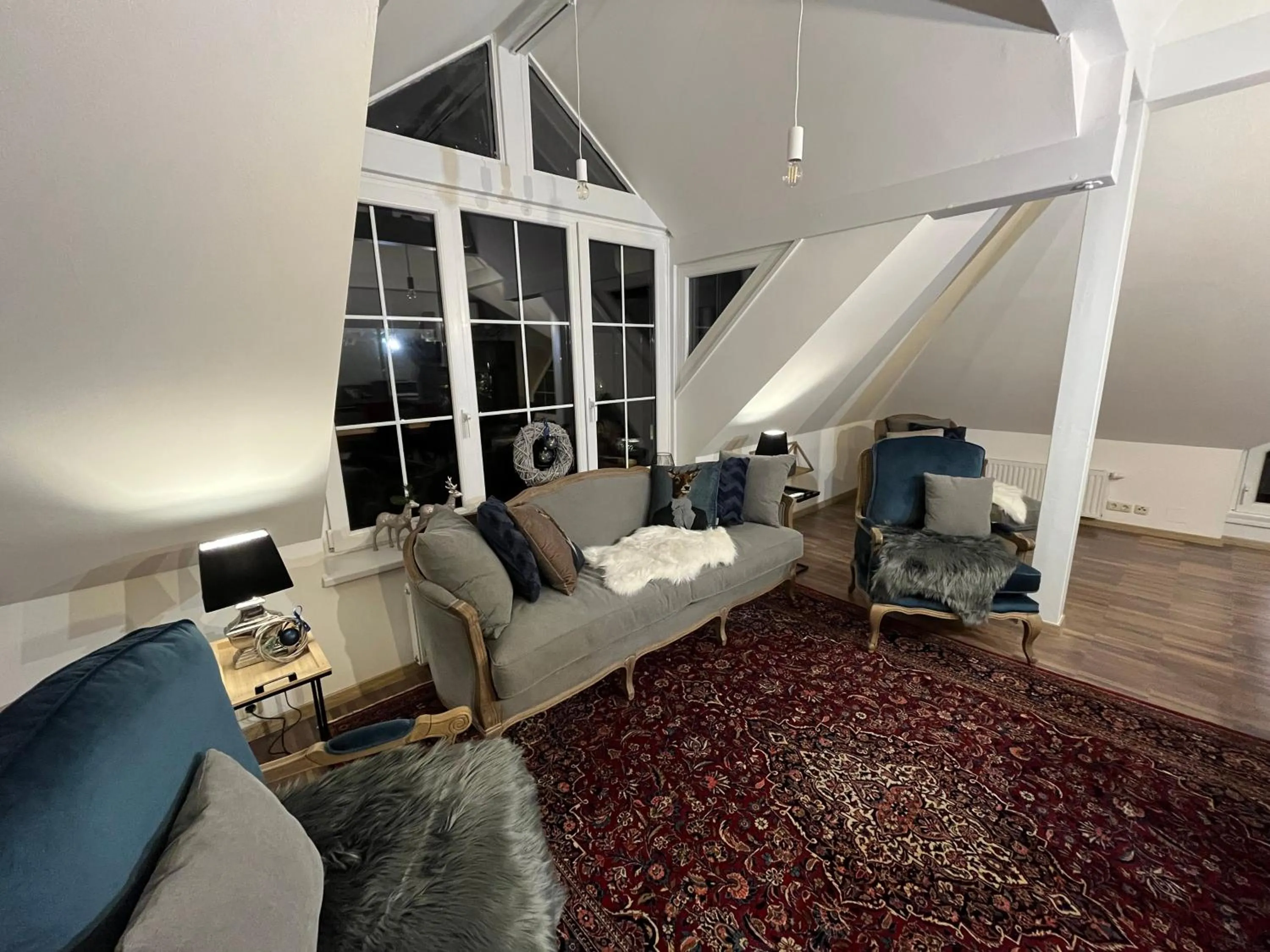 Living room in Chalet Embacher by AlpenTravel