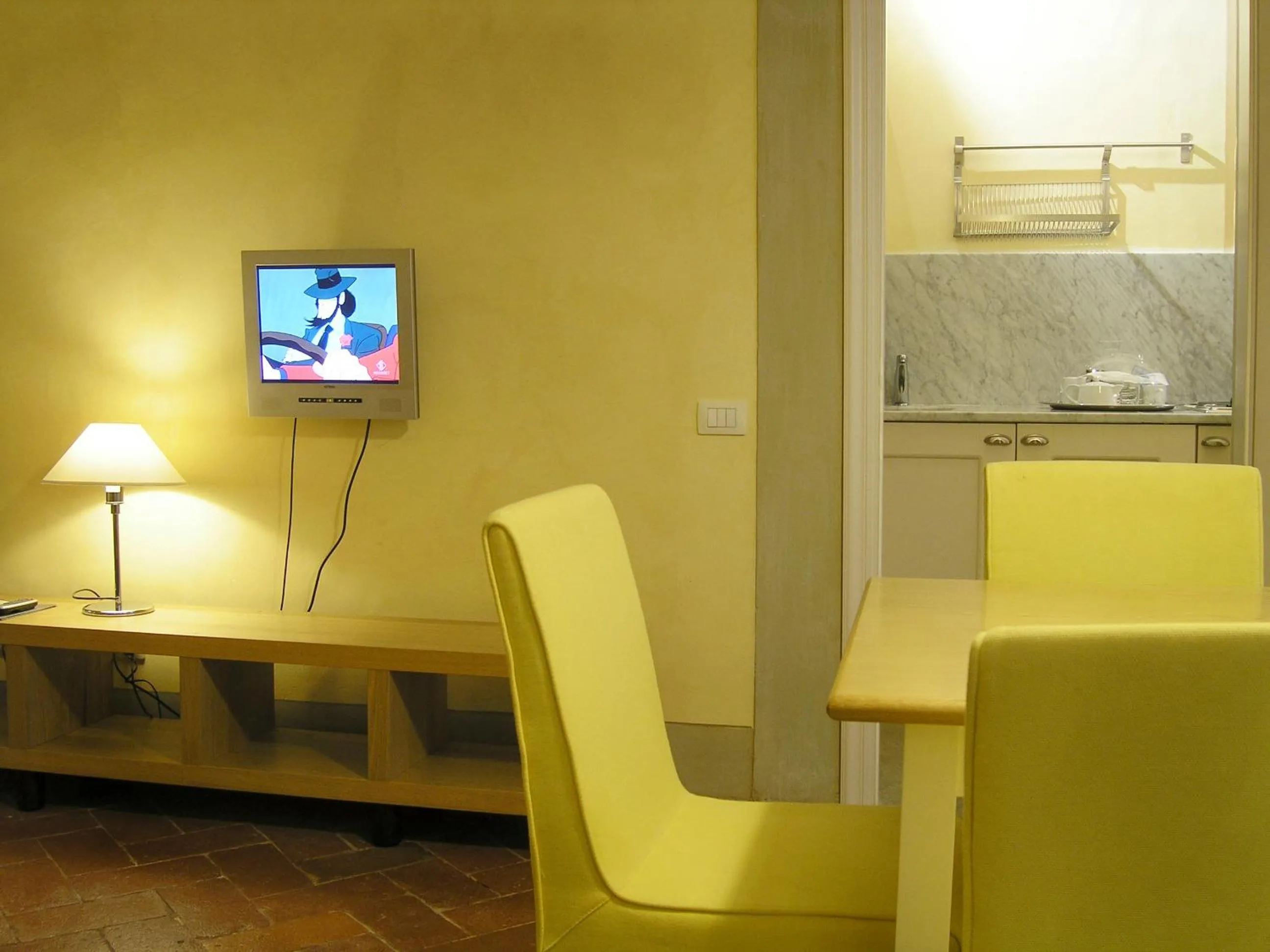 Kitchen or kitchenette in Piccolo Residence Apart-Hotel