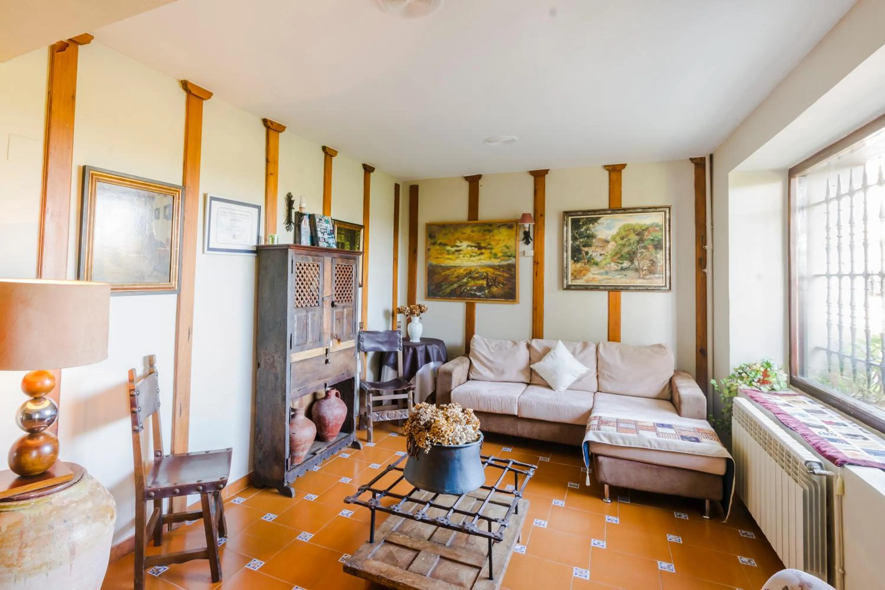 Living room in La Posada de Langre