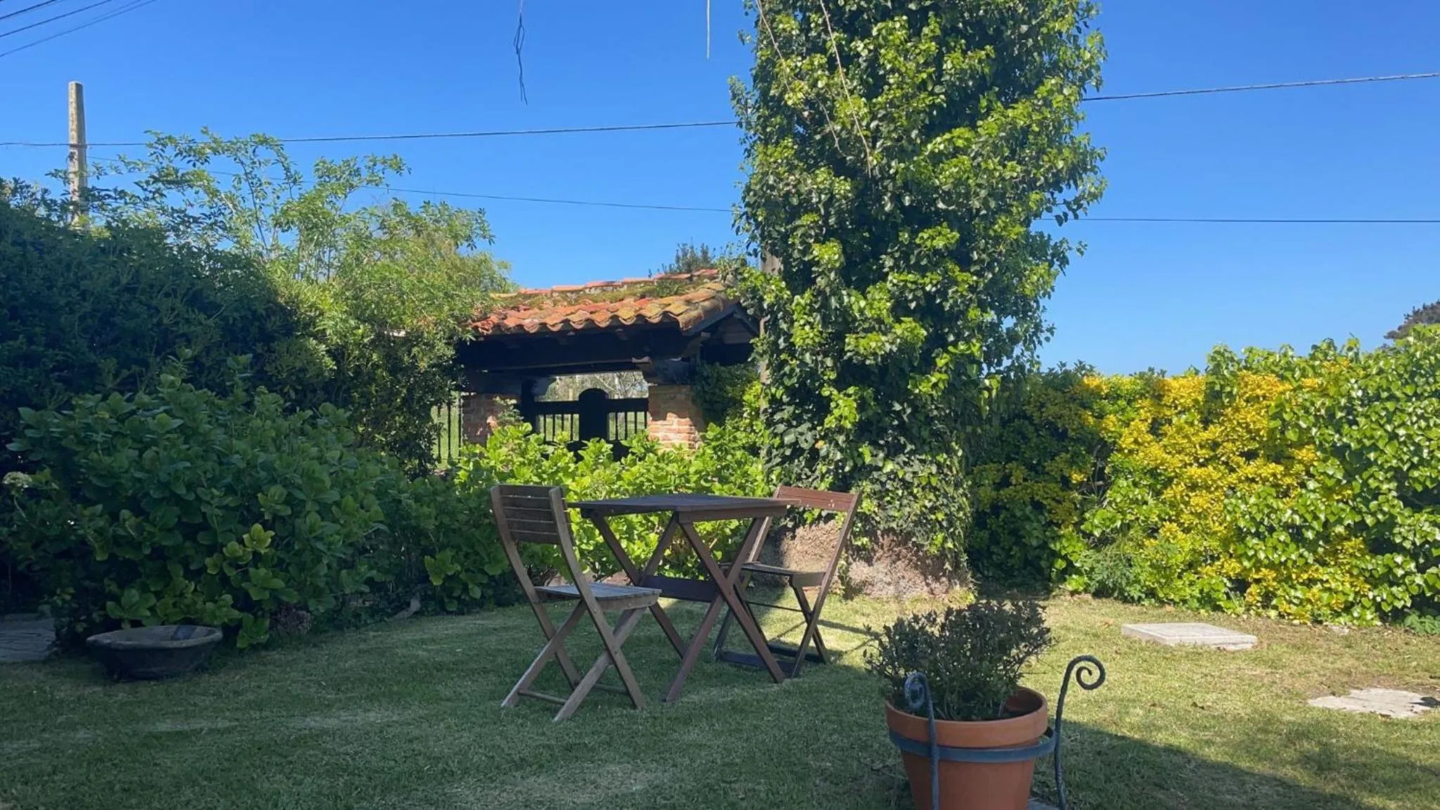 Garden in La Posada de Langre