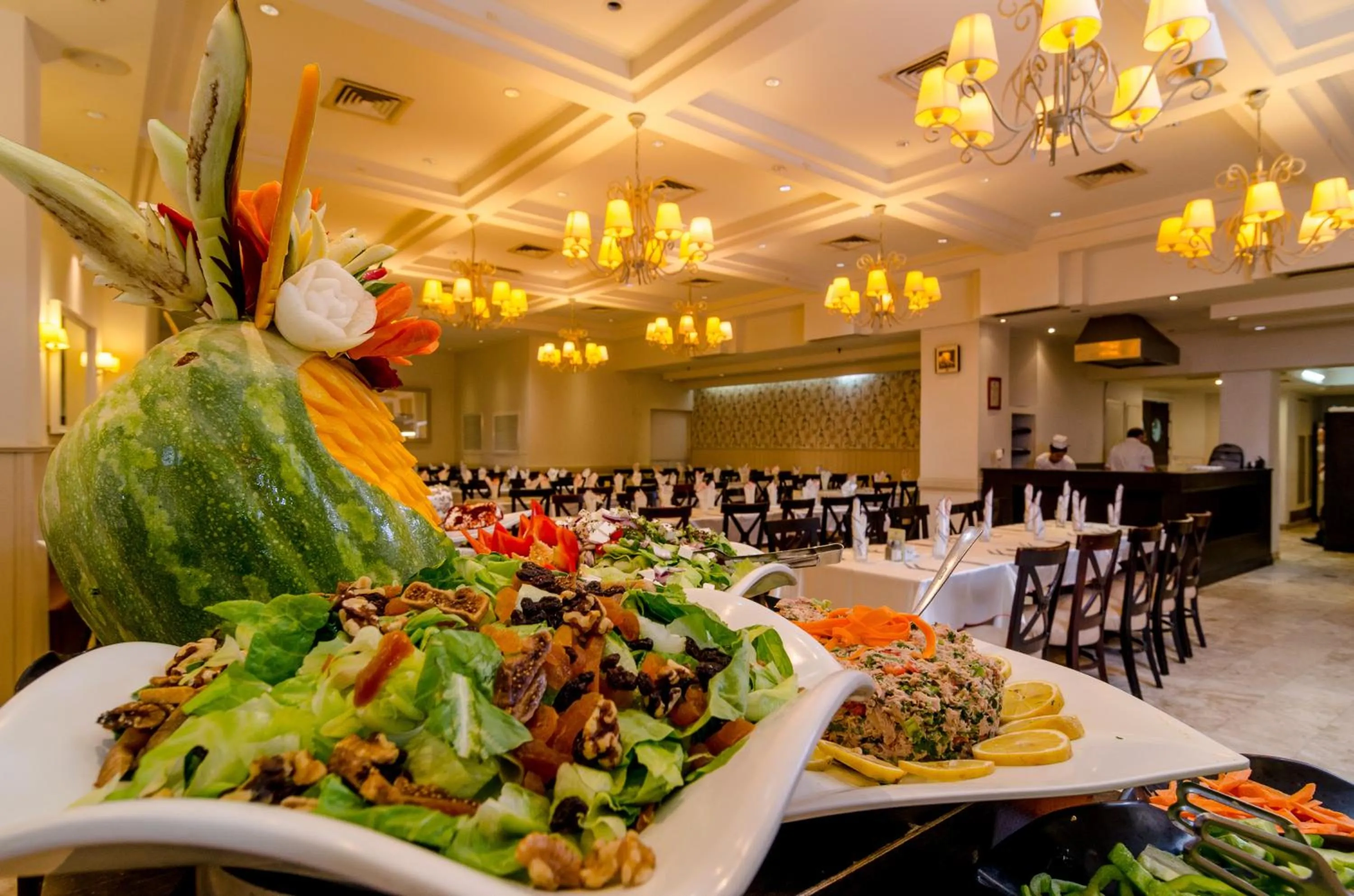 Food and drinks in Royal Plaza Hotel