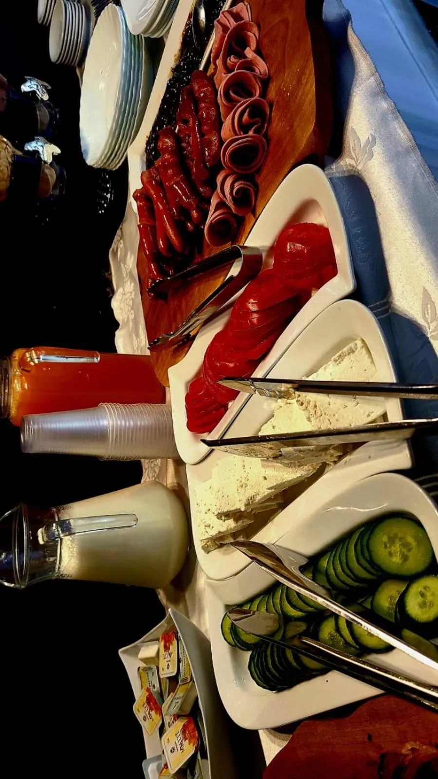 Breakfast in Hotel Alysa Korce