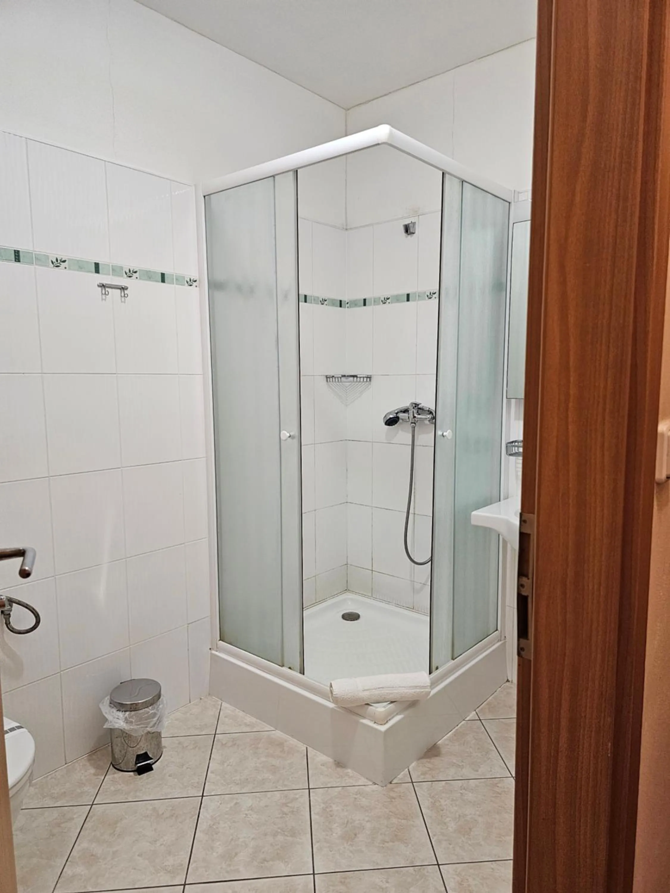 Shower in Hotel U Divadla