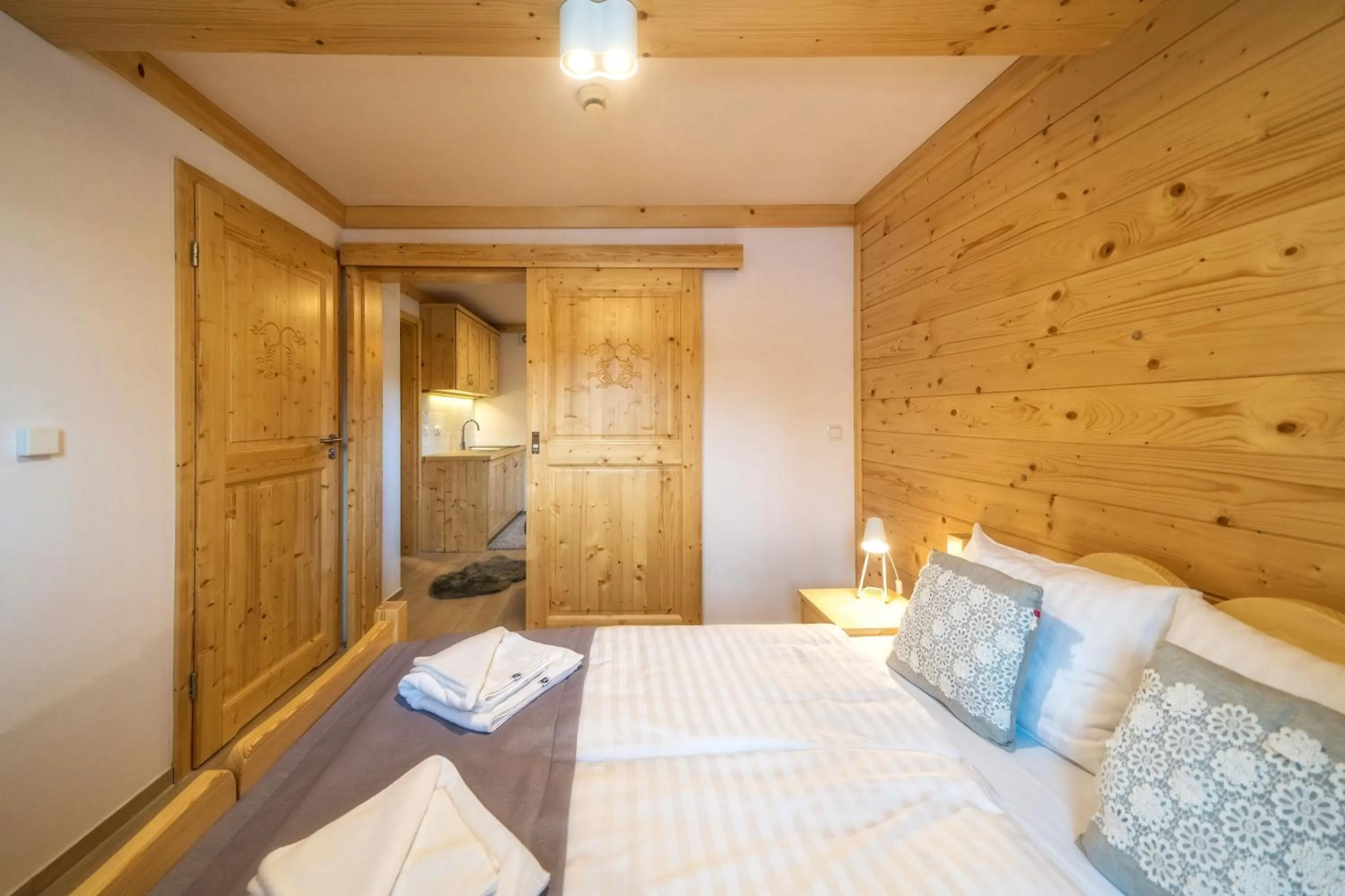 Bed in Villa Kaplowa Chata & SPA