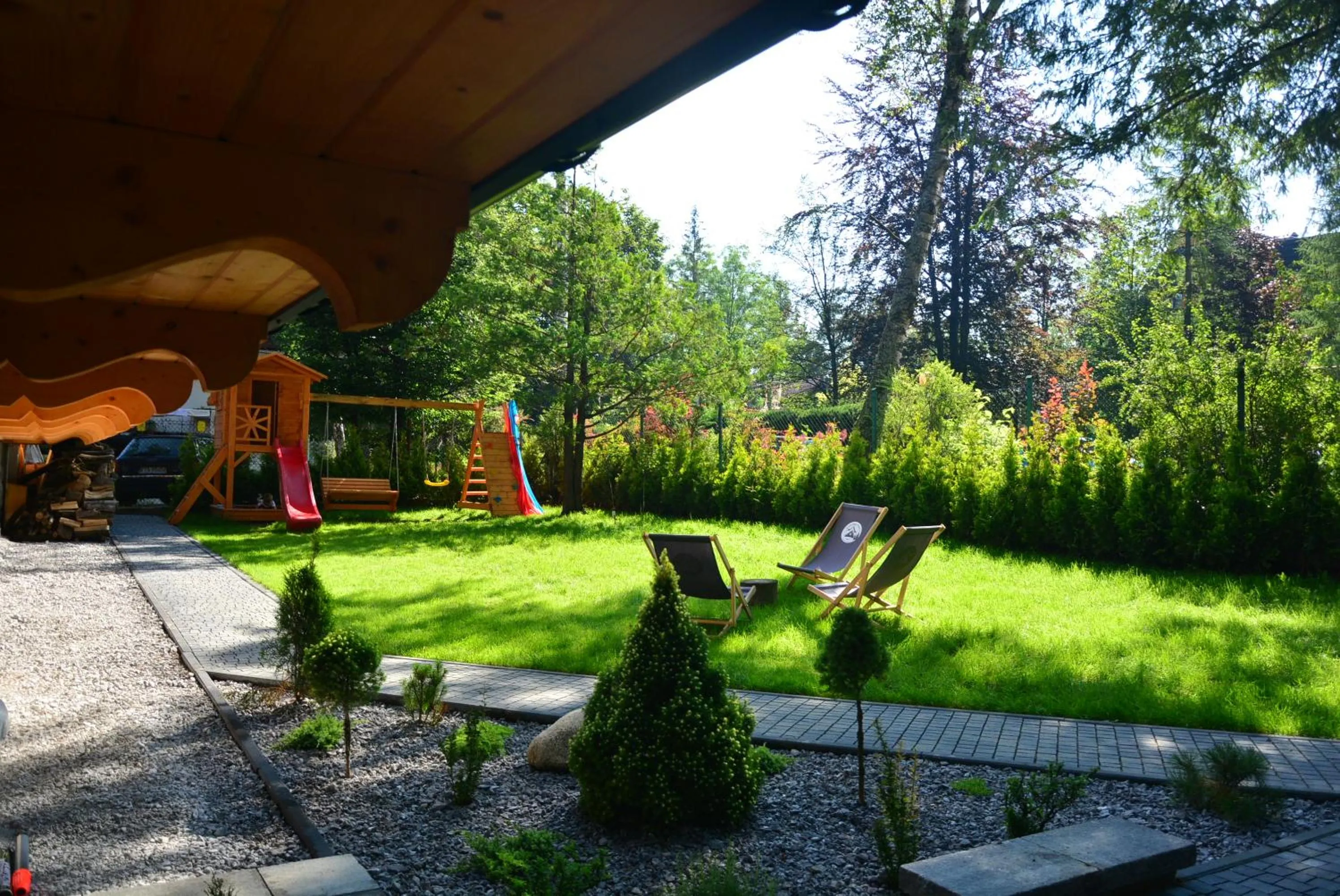 Children play ground in Villa Kaplowa Chata & SPA