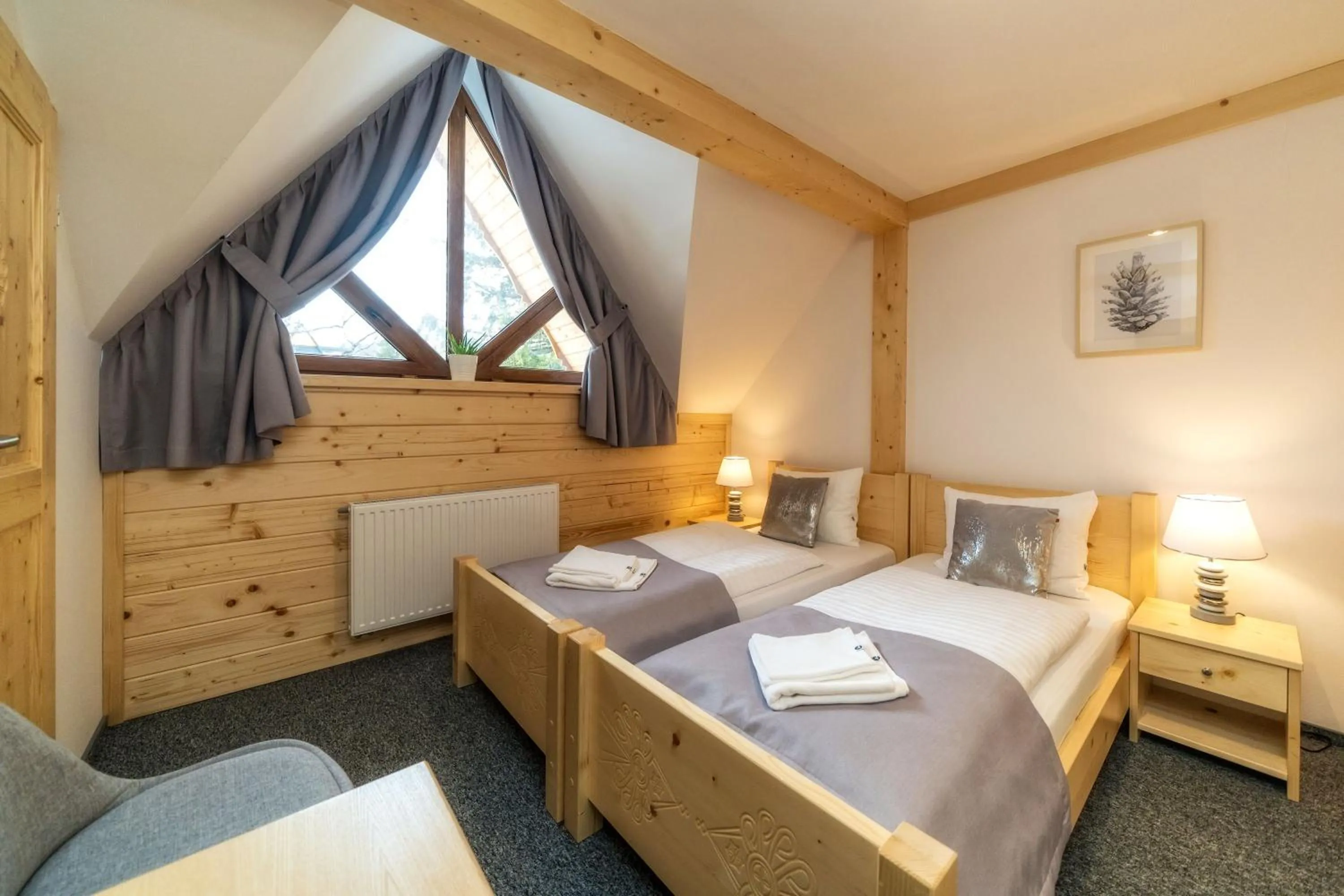 Bed in Villa Kaplowa Chata & SPA