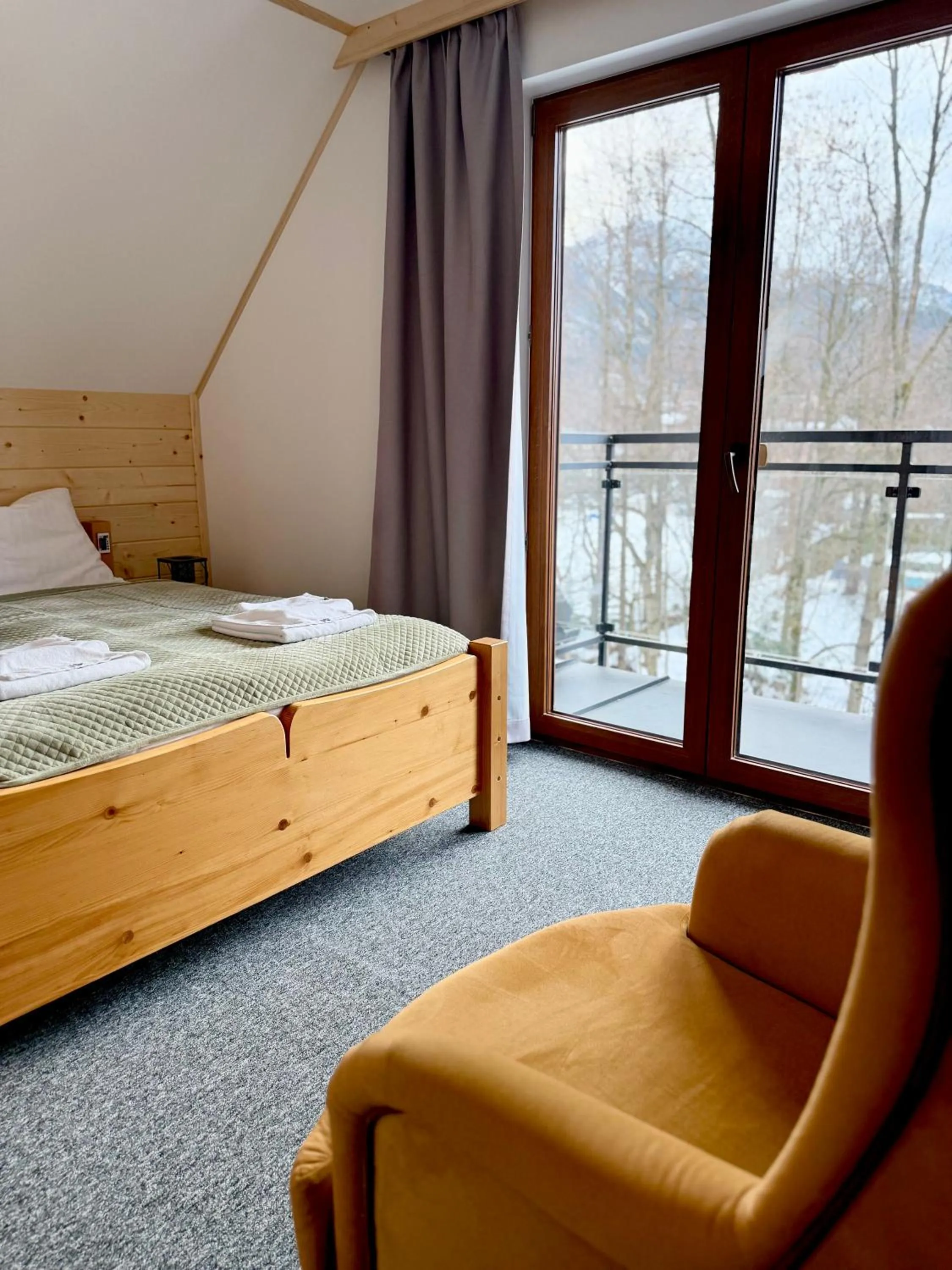 Bed in Villa Kaplowa Chata & SPA