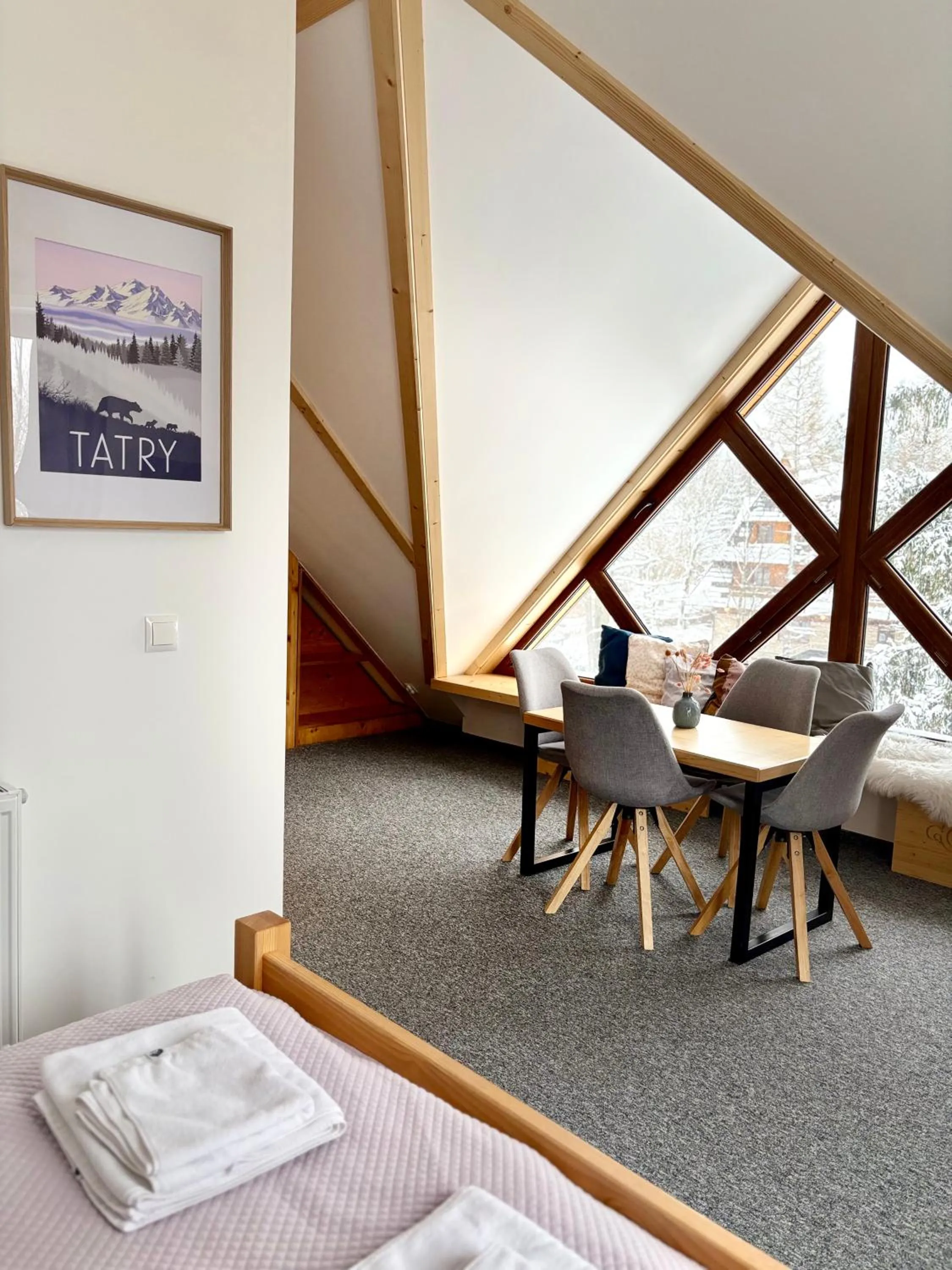 Bed in Villa Kaplowa Chata & SPA