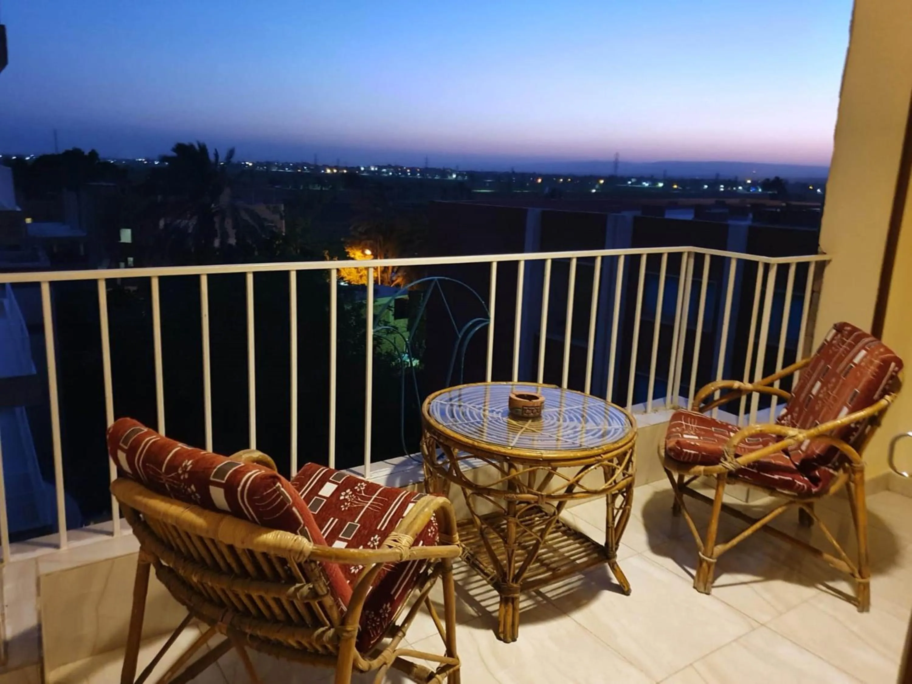 Balcony/Terrace in Thebes Hotel